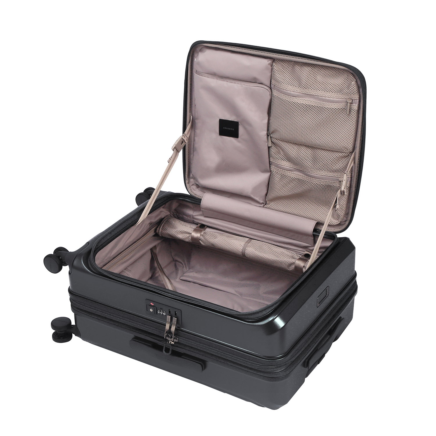 CROSSING INVI 25" Medium Expandable Luggage With Front & Middle Access V3