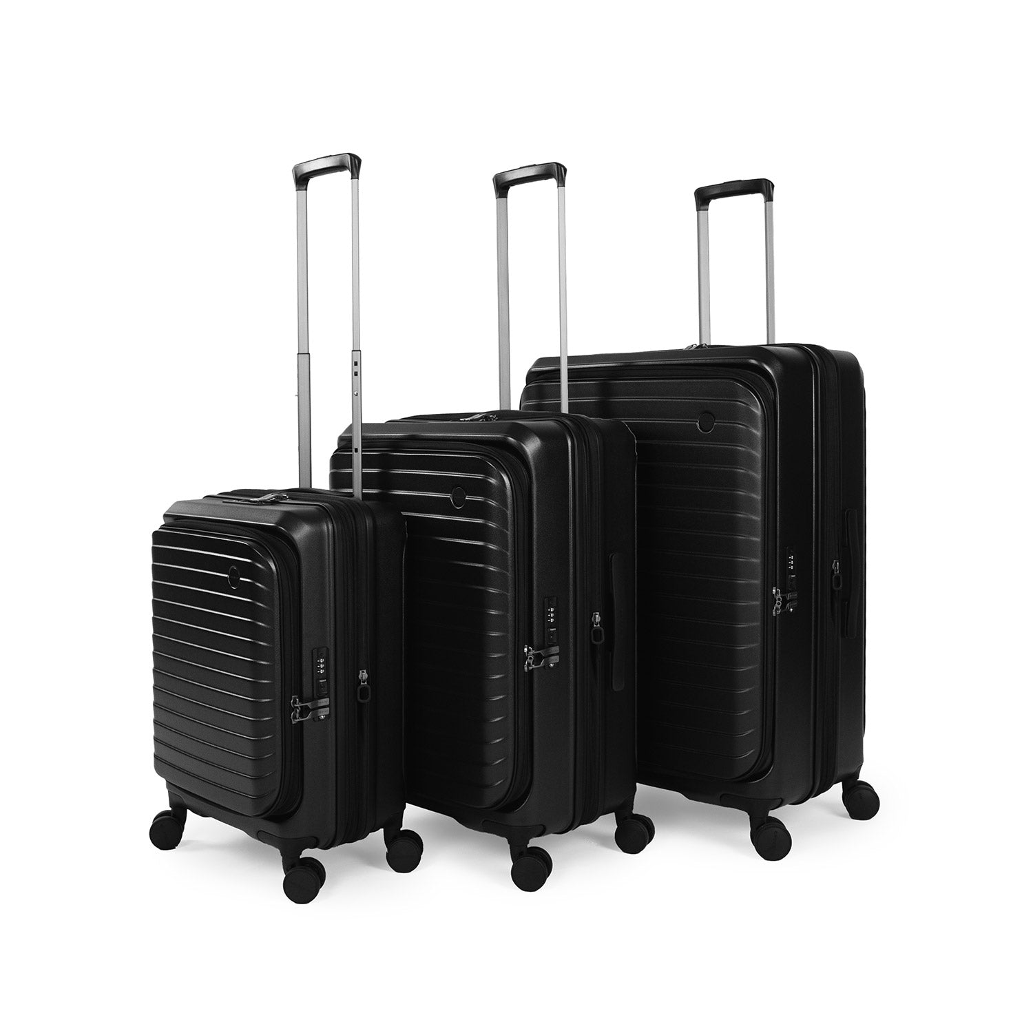CROSSING INVI 20" Carry On Expandable Luggage With Front & Middle Access