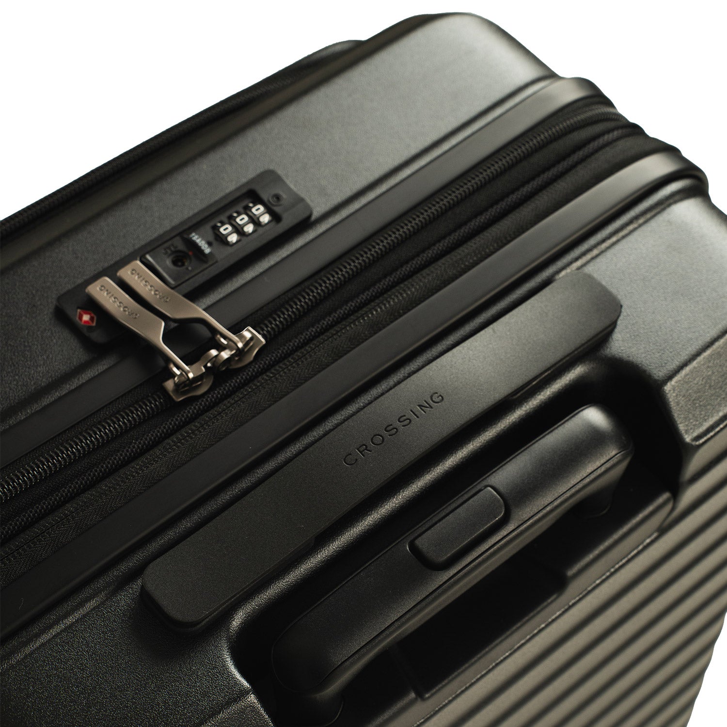 CROSSING INVI 20" Carry On Expandable Luggage With Front & Middle Access