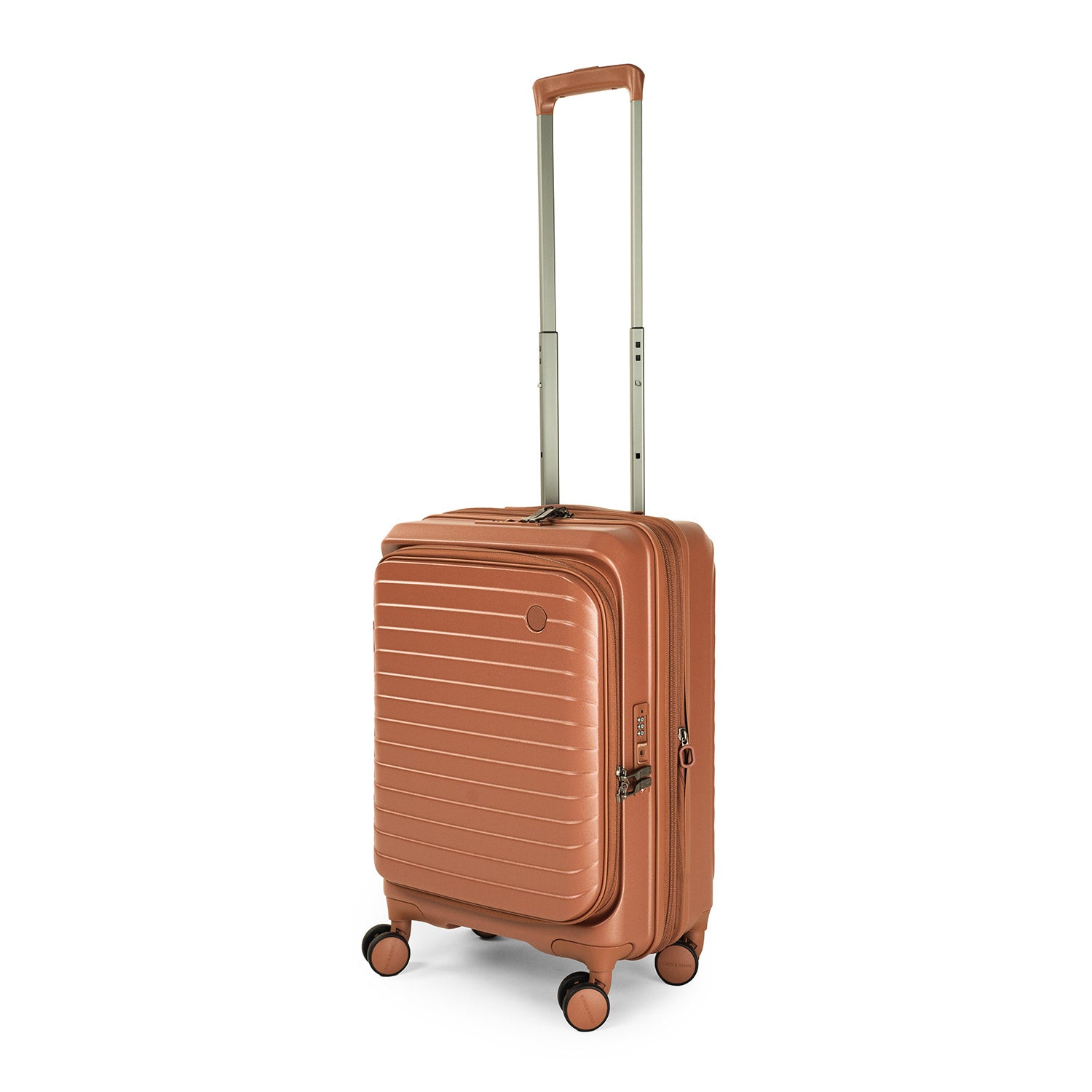 CROSSING INVI 20" Carry On Expandable Luggage With Front & Middle Access