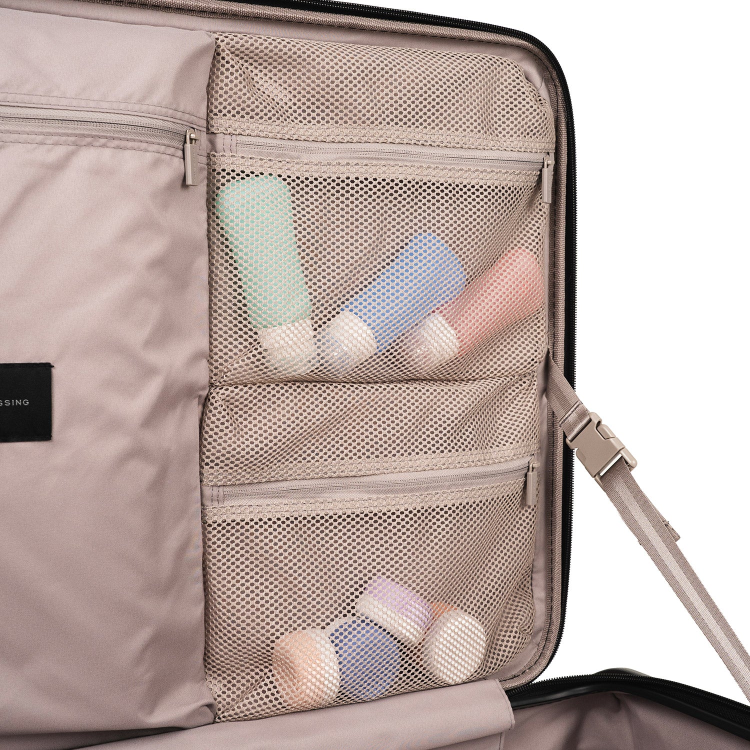CROSSING INVI 20" Carry On Expandable Luggage With Front & Middle Access