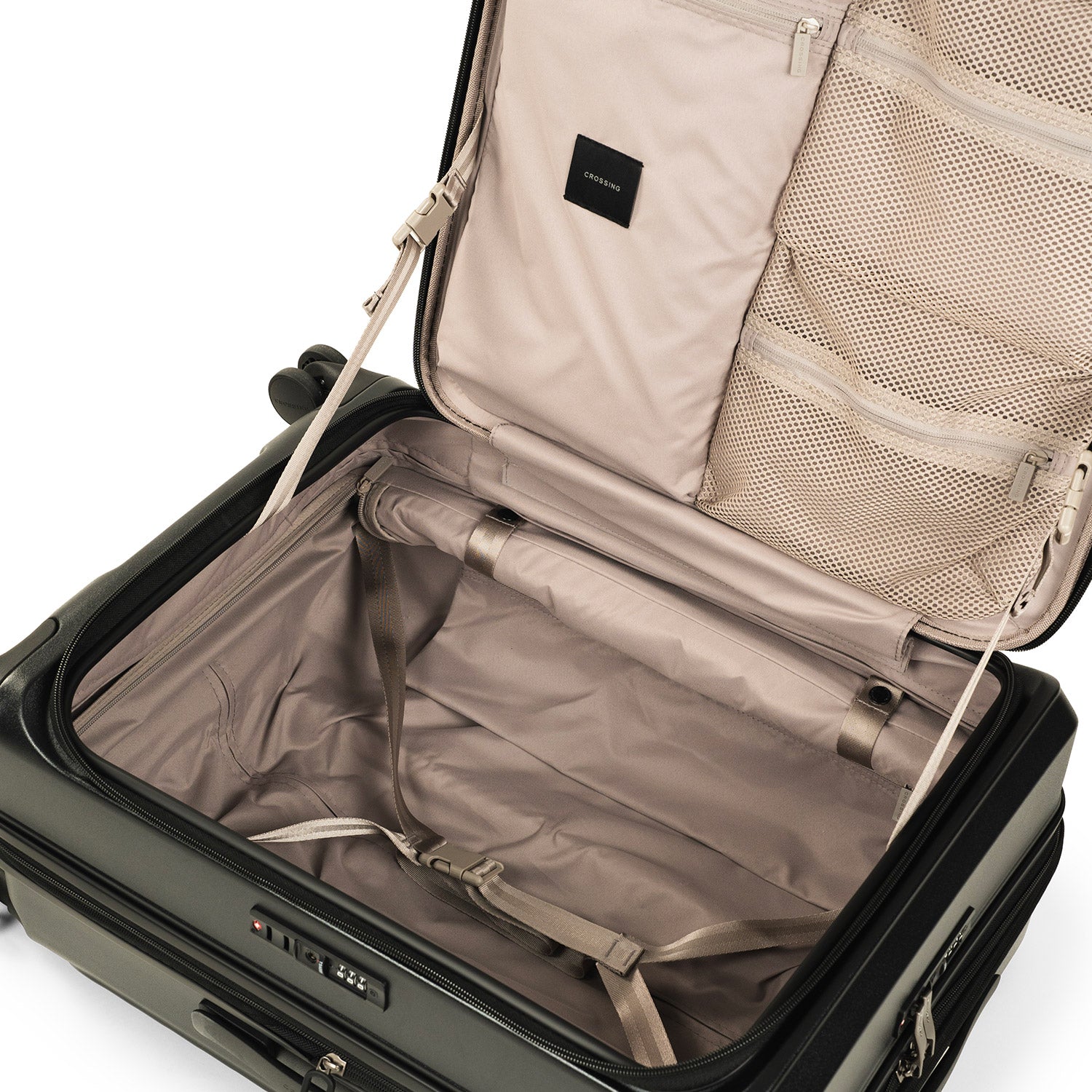 CROSSING INVI 25" Medium Expandable Luggage With Front & Middle Access