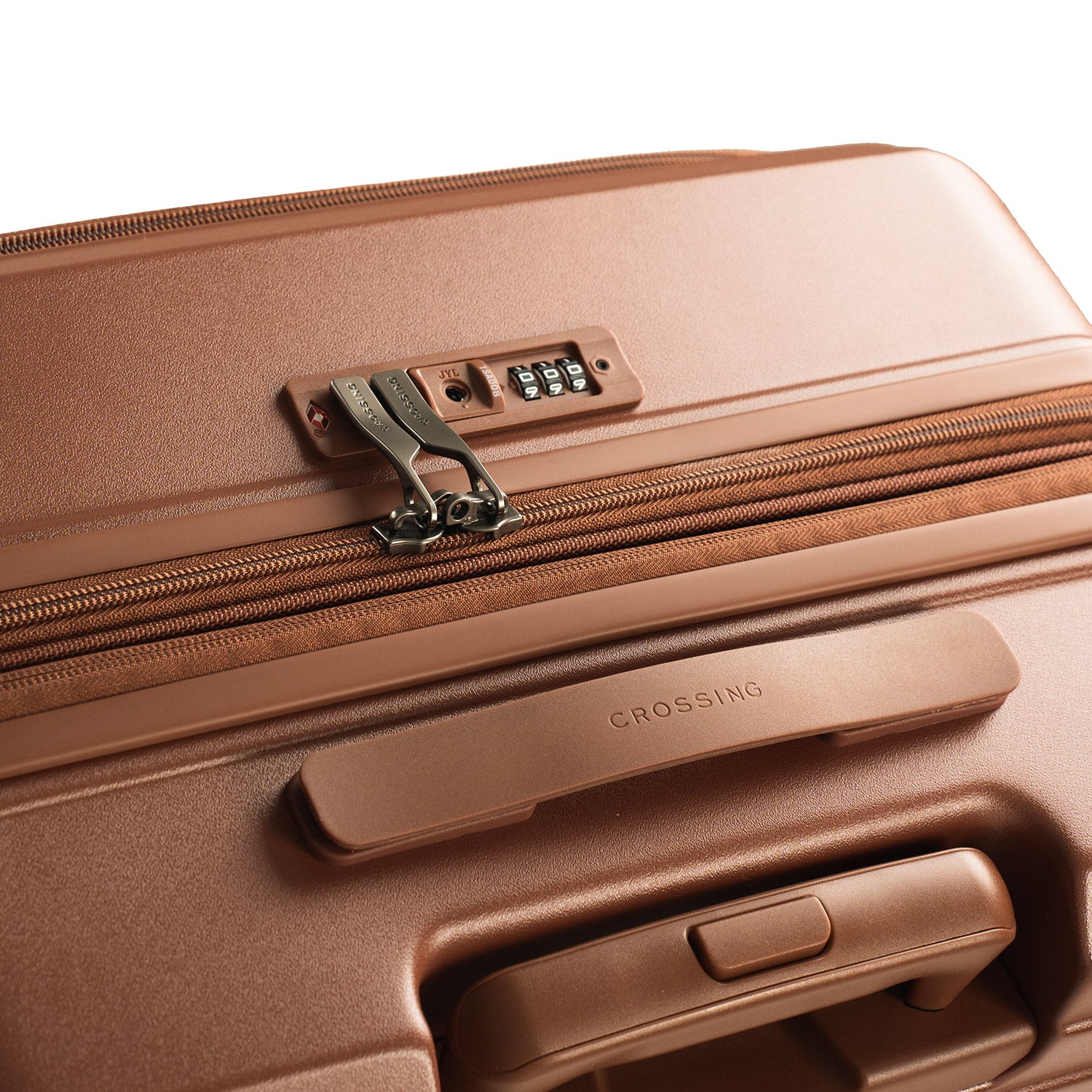 CROSSING INVI 25" Medium Expandable Luggage With Front & Middle Access
