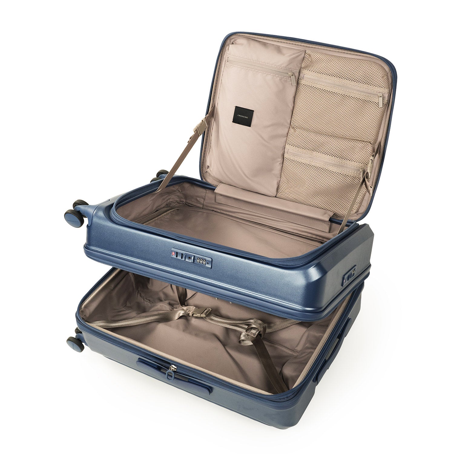 CROSSING INVI 25" Medium Expandable Luggage With Front & Middle Access