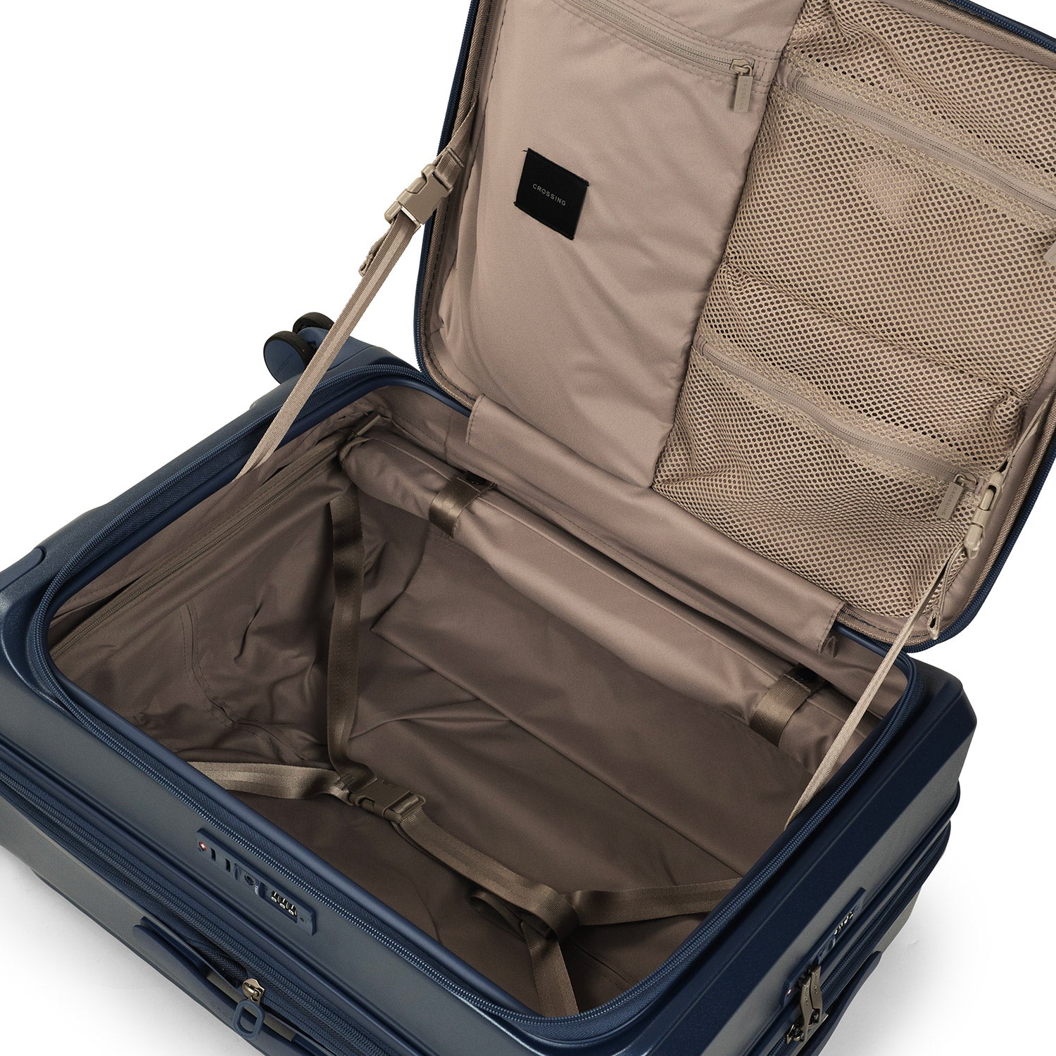 CROSSING INVI 25" Medium Expandable Luggage With Front & Middle Access