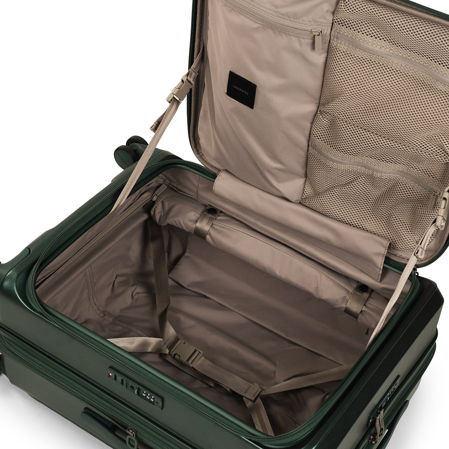 CROSSING INVI 25" Medium Expandable Luggage With Front & Middle Access