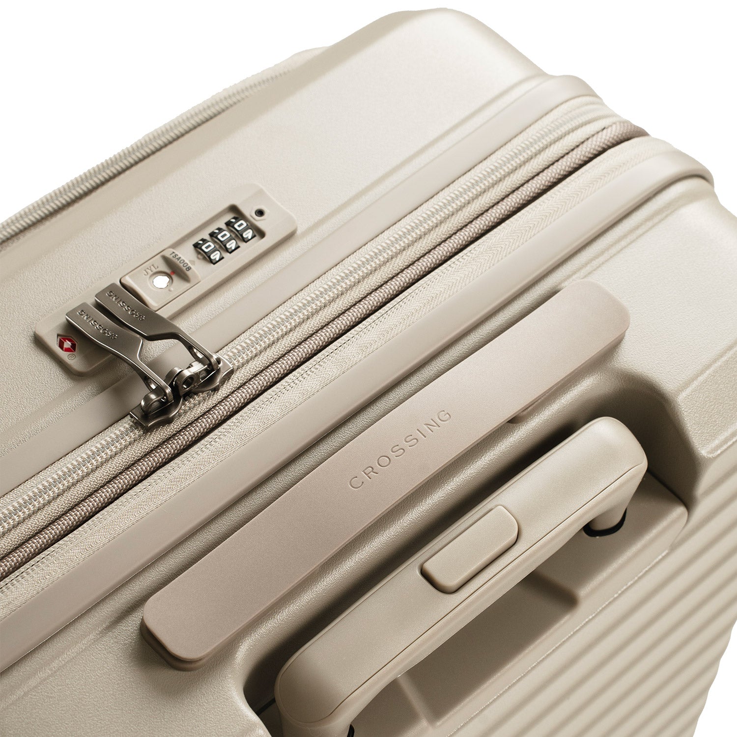CROSSING INVI 20" Carry On Expandable Luggage With Front & Middle Access
