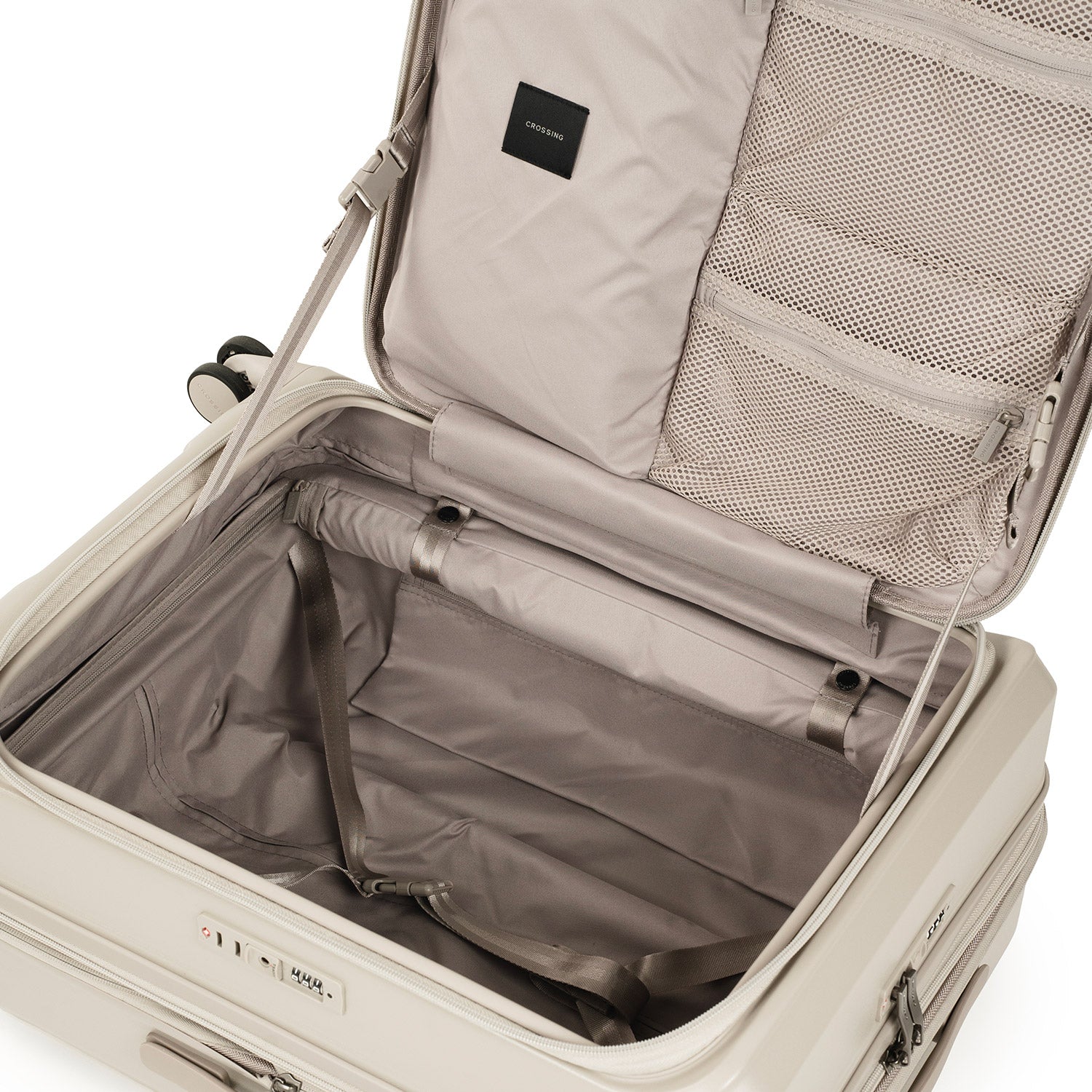 CROSSING INVI 25" Medium Expandable Luggage With Front & Middle Access