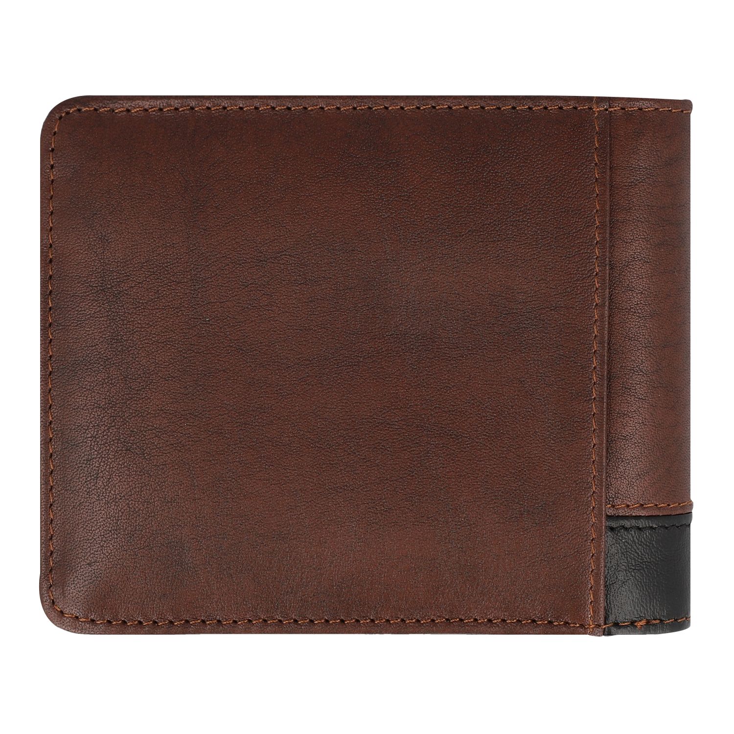 Crossing Antique Bi-fold Leather Wallet With Flap And Coin Pouch - Timber