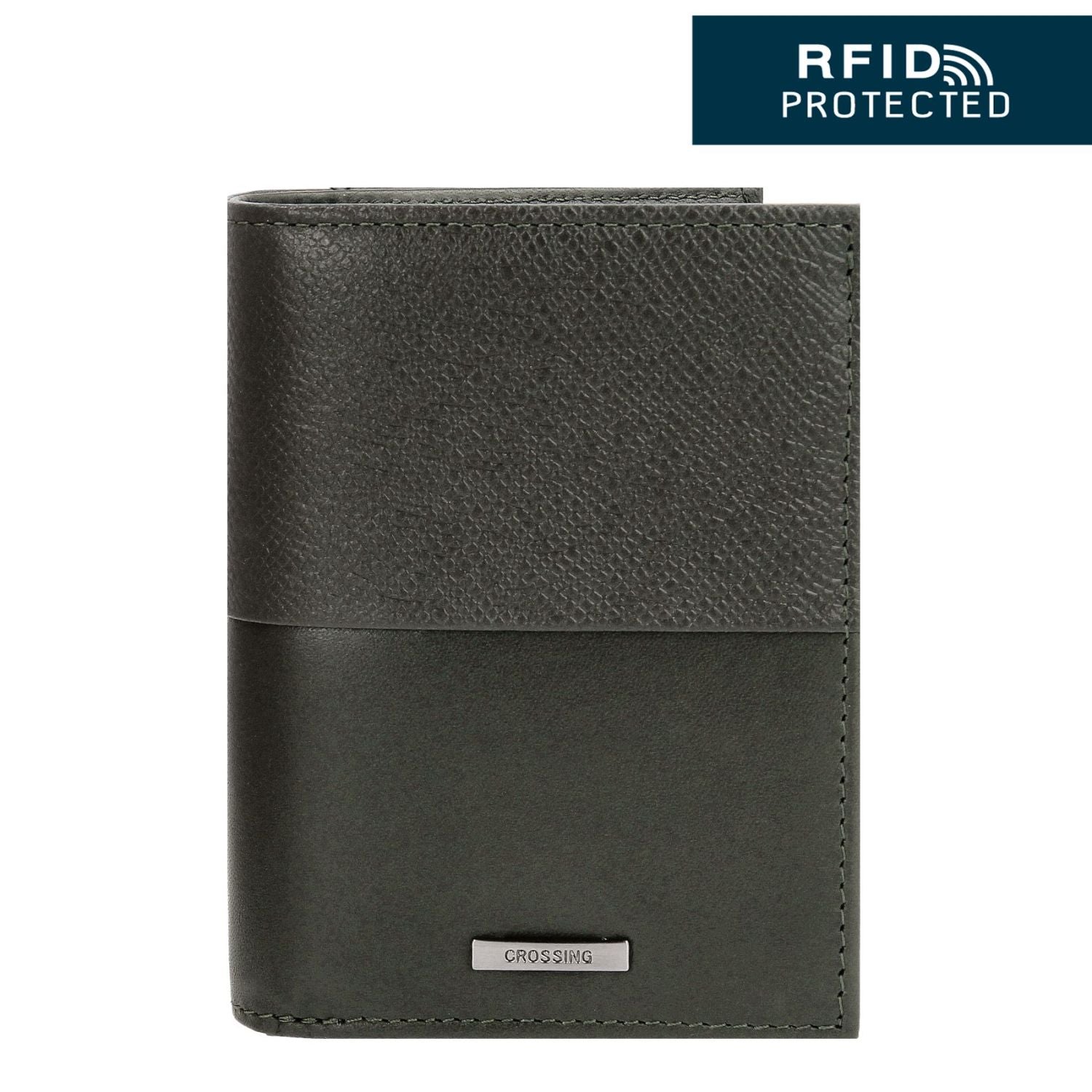 Crossing Infinite Short Leather Wallet With Coin Pouch RFID (SA)