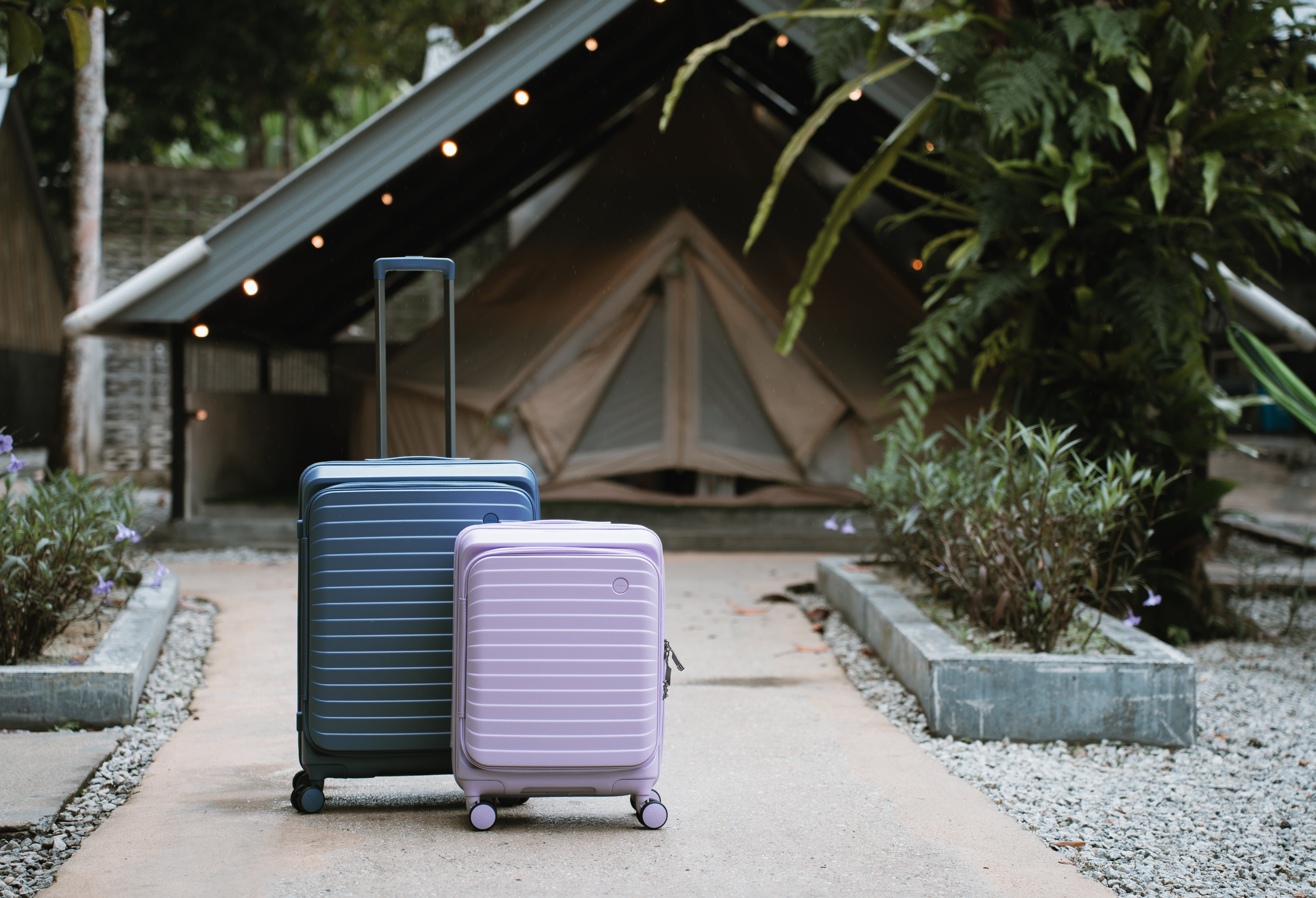 CROSSING INVI 20" Carry On Expandable Luggage With Front & Middle Access V3