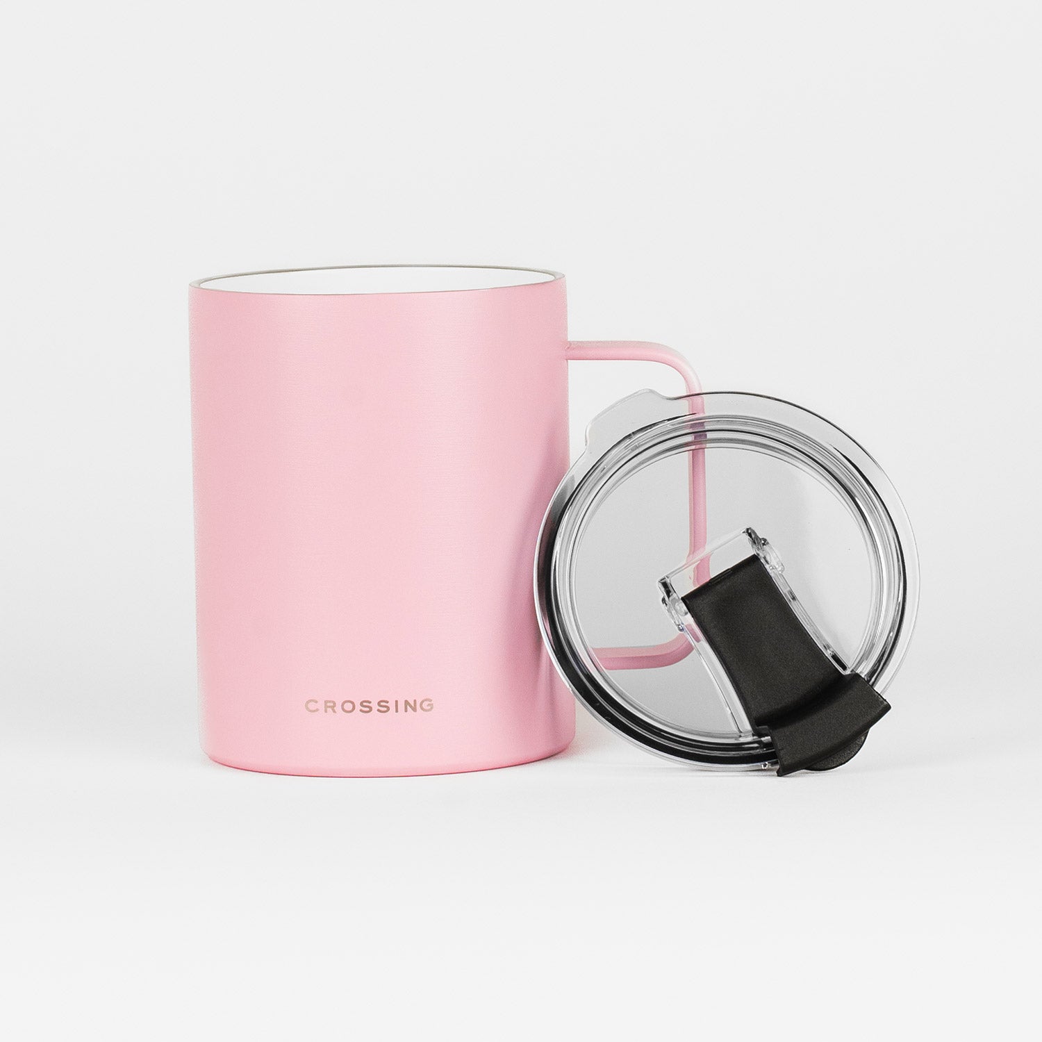 Crossing Neo Insulated S/S Ceramic Mug W Handle And Lid 420ml