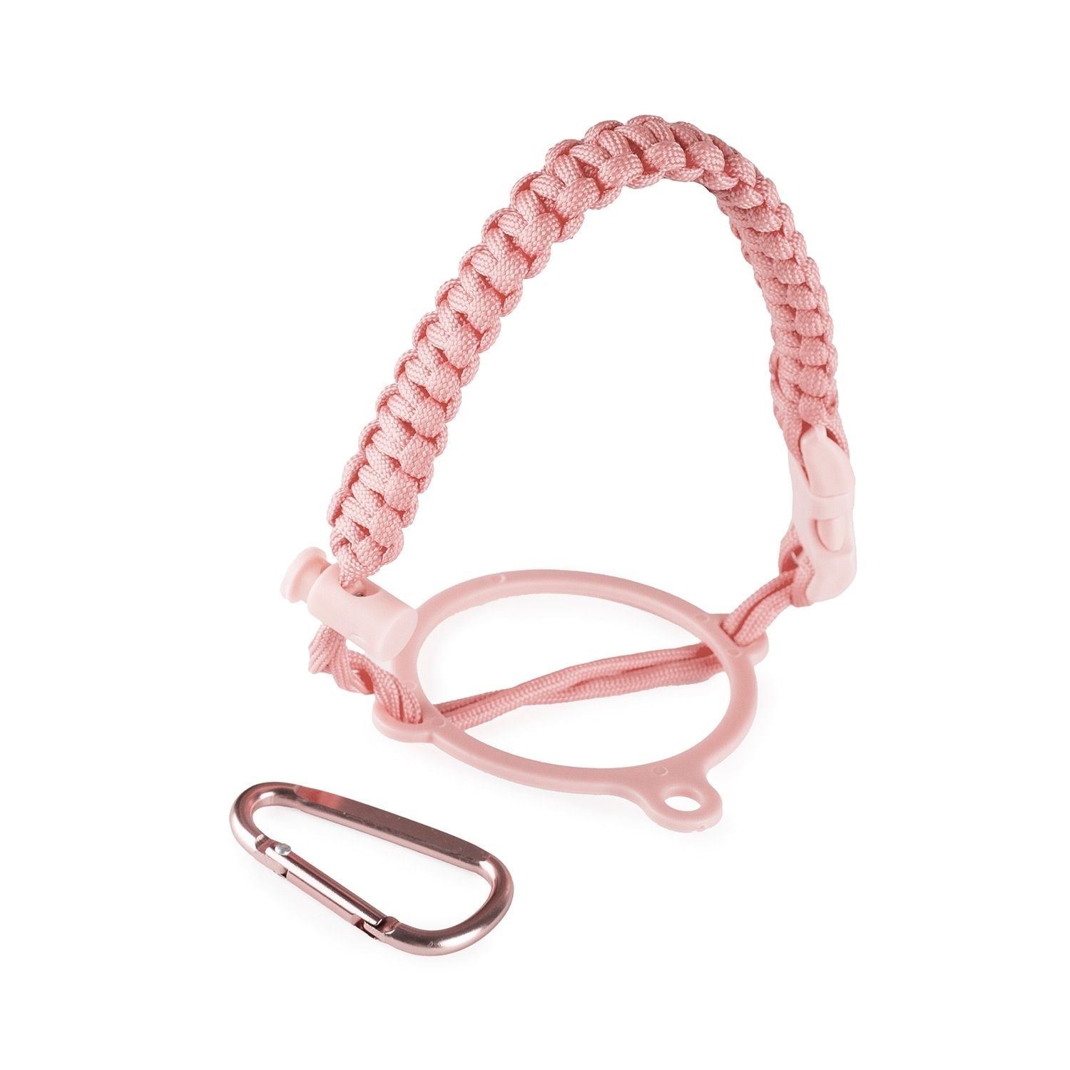 Crossing Paracord Bottle Carrier Strap with Carabiner