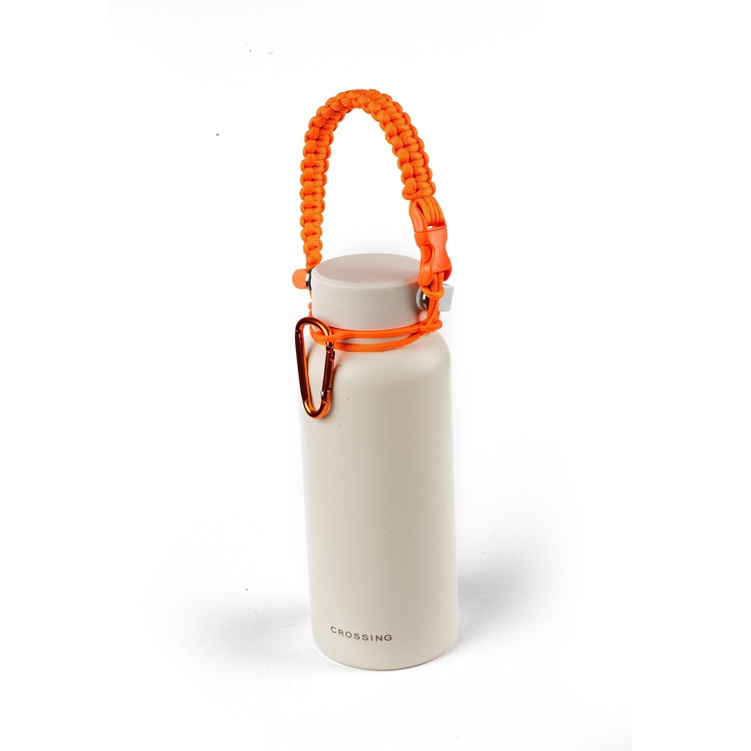 Crossing Paracord Bottle Carrier Strap with Carabiner
