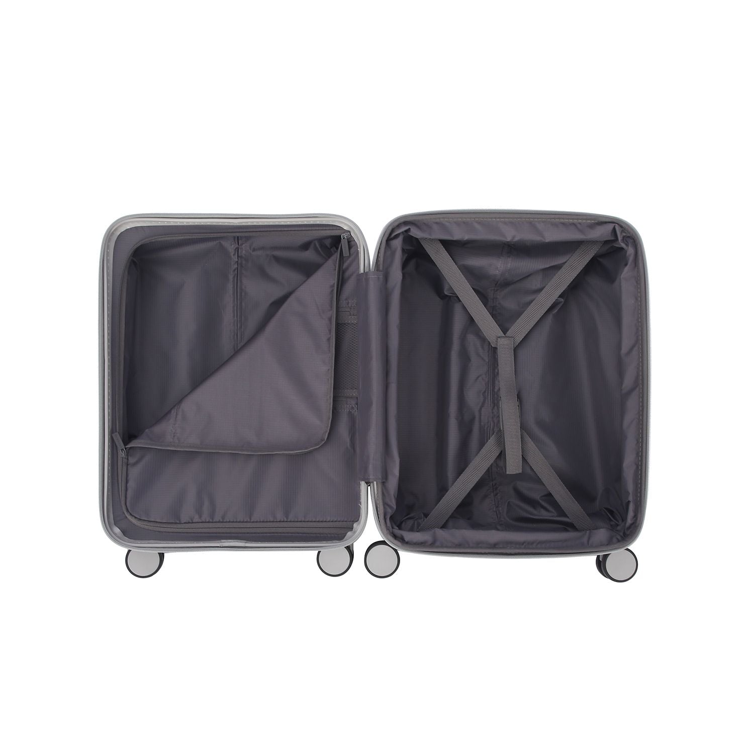 Crossing Vive Polycarbonate Expandable Carry On Luggage T20