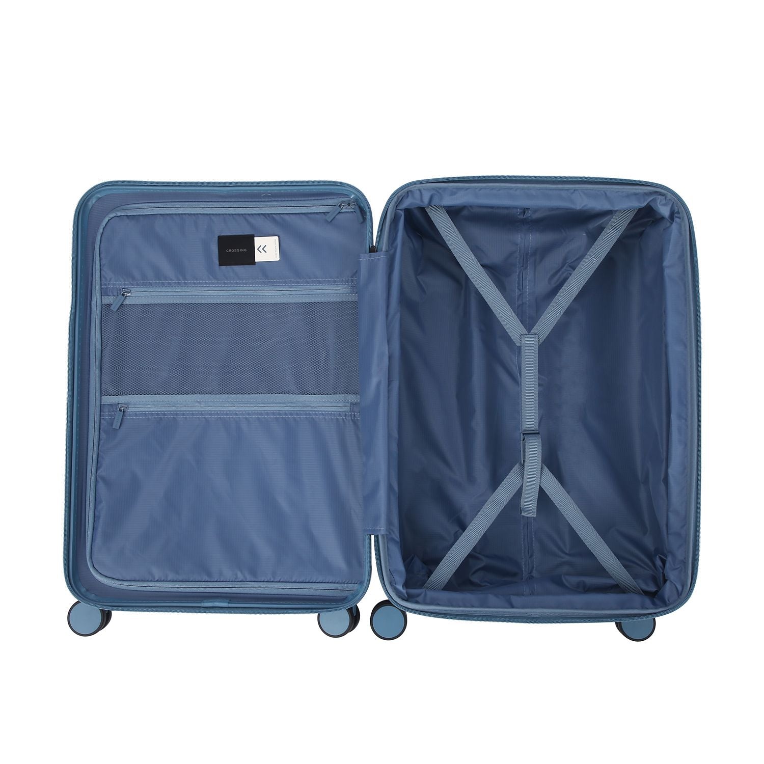 Crossing Vive Polycarbonate Expandable Medium Luggage T25