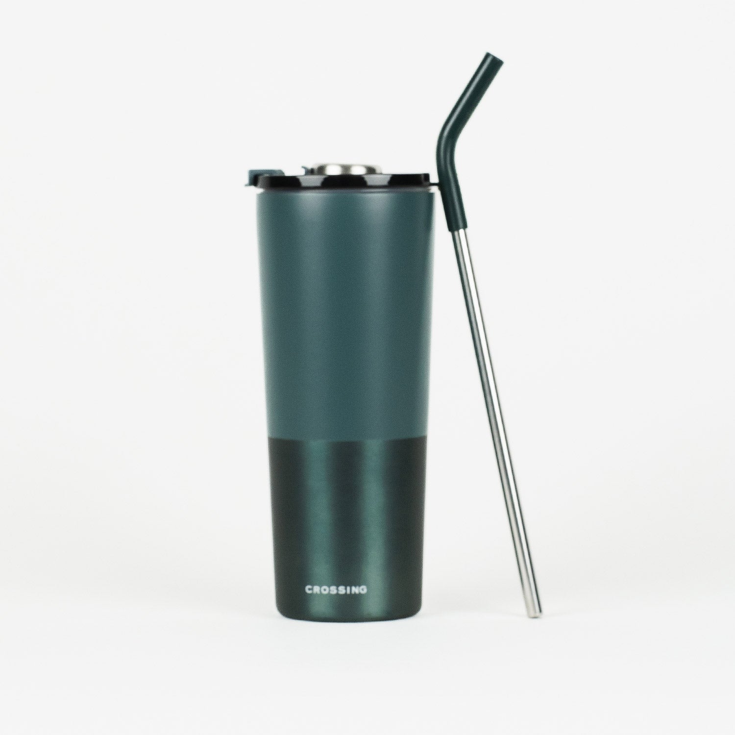 Crossing Volt Insulated Stainless Steel Straw Tumbler 710ML