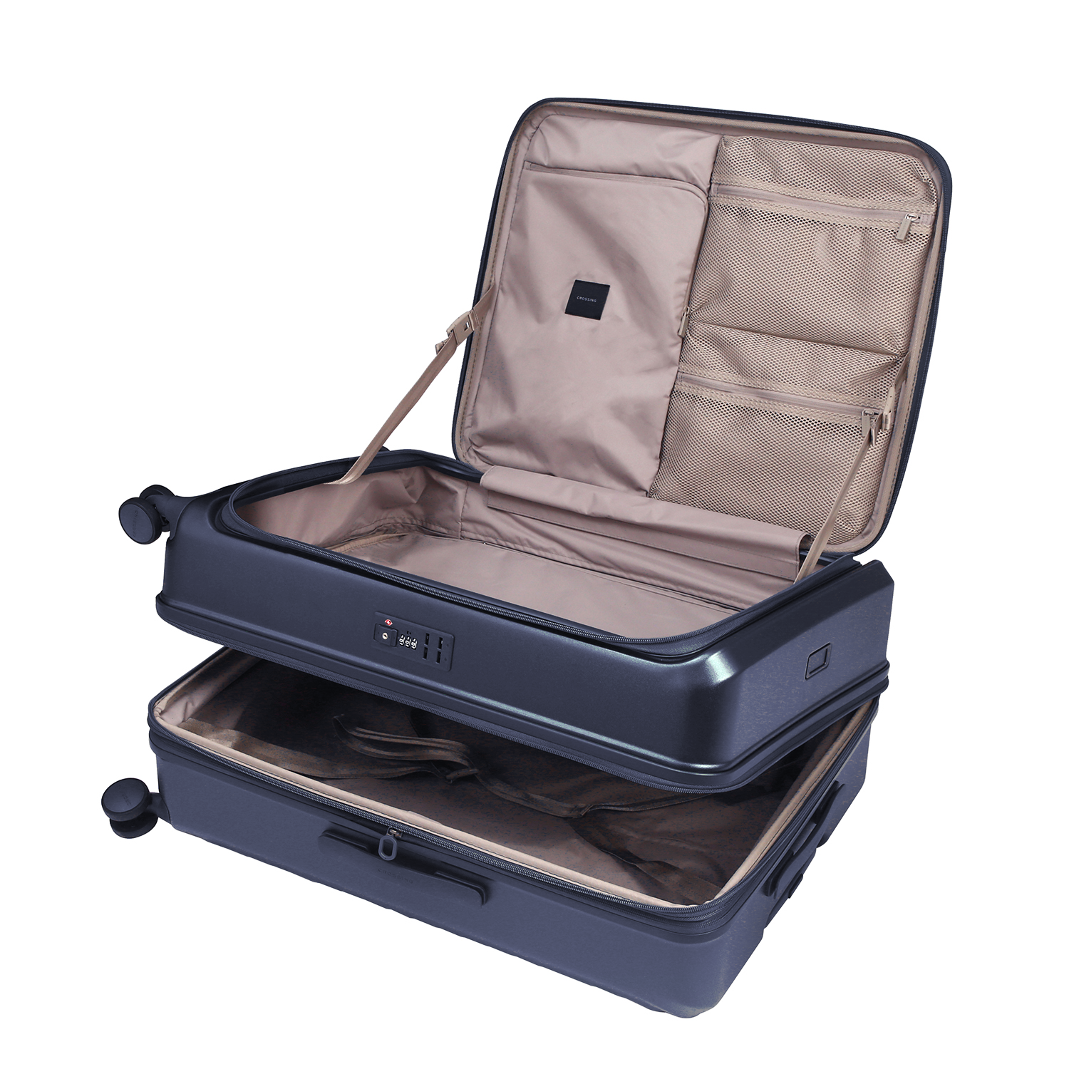 CROSSING INVI 30" Large Expandable Luggage With Front & Middle Access V3