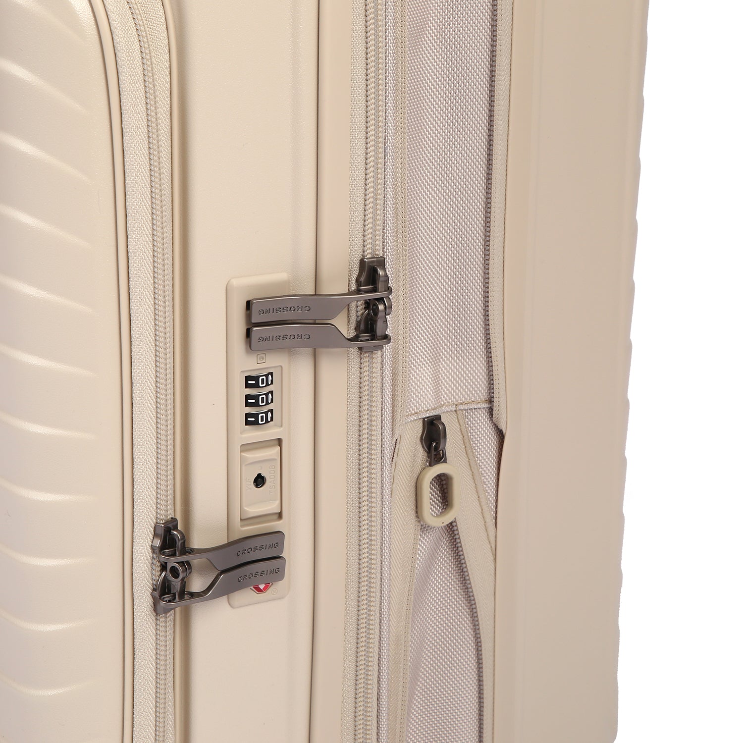 CROSSING INVI 20" Carry On Expandable Luggage With Front & Middle Access V3