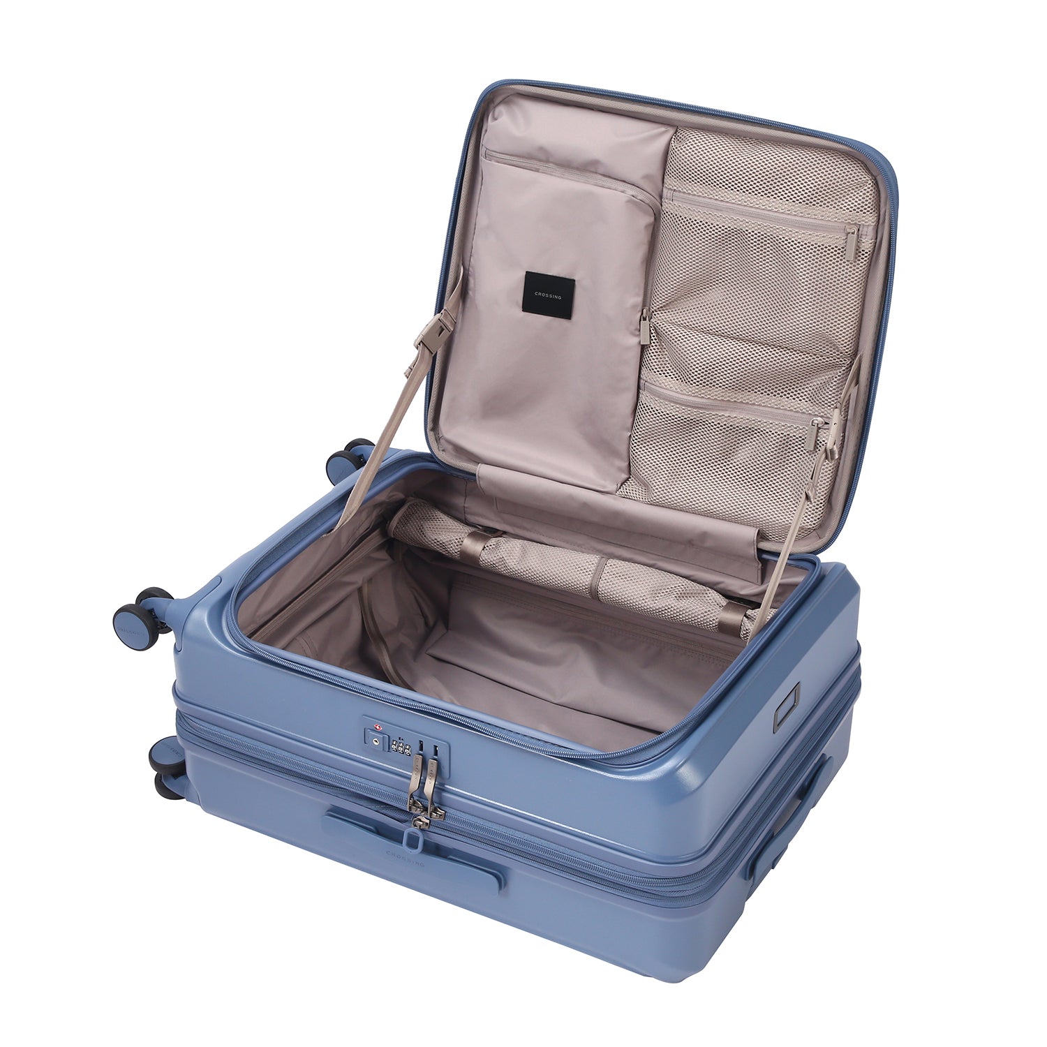 CROSSING INVI 25" Medium Expandable Luggage With Front & Middle Access V3