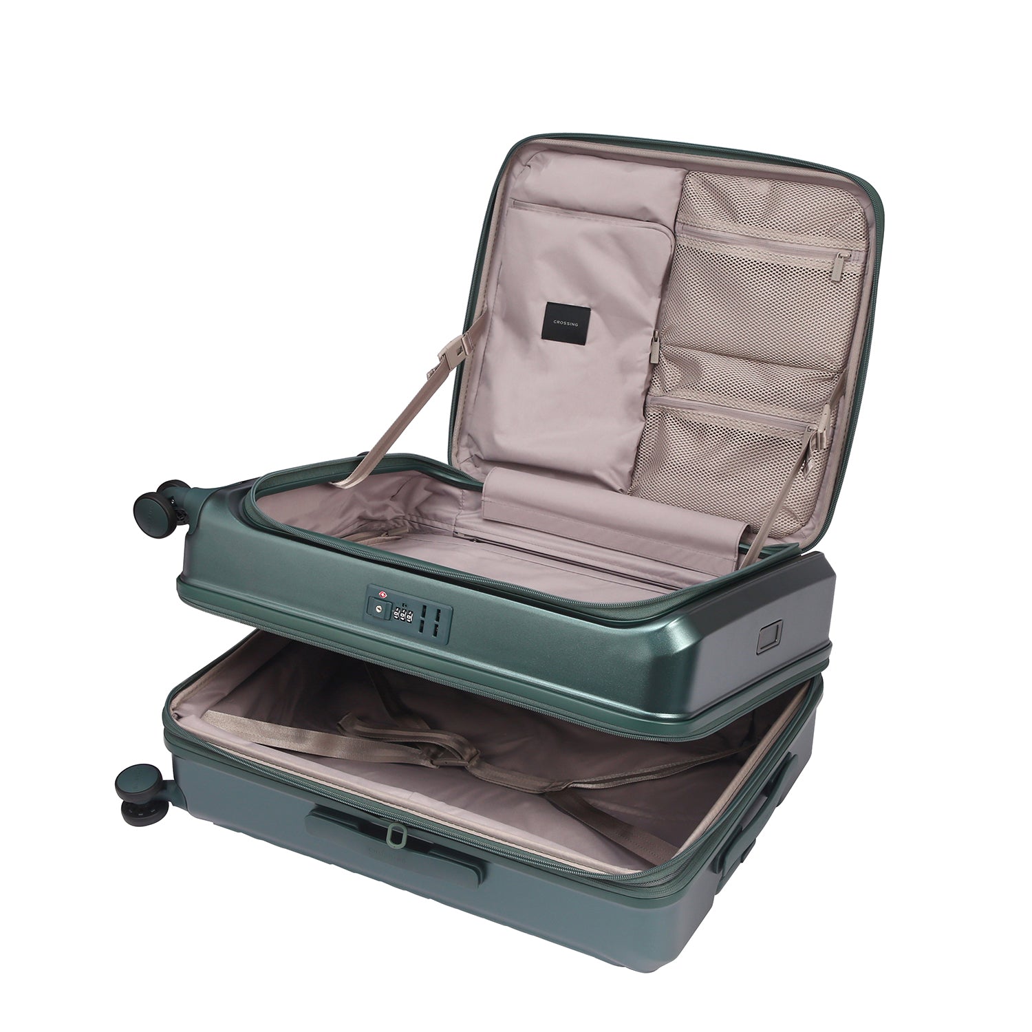 CROSSING INVI 25" Medium Expandable Luggage With Front & Middle Access V3