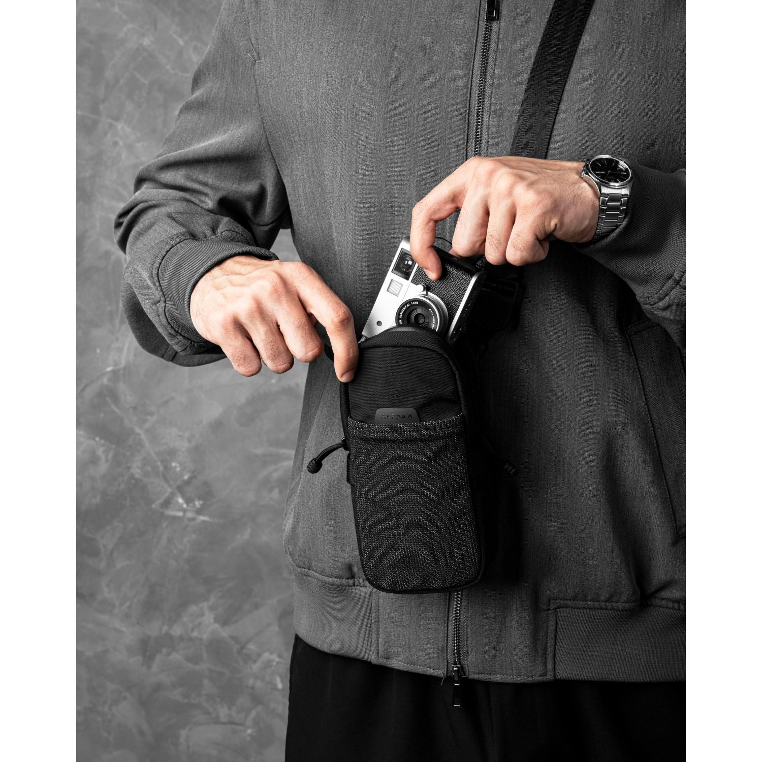 ALPAKA Modular Shoulder Pocket Max Nylon Washed