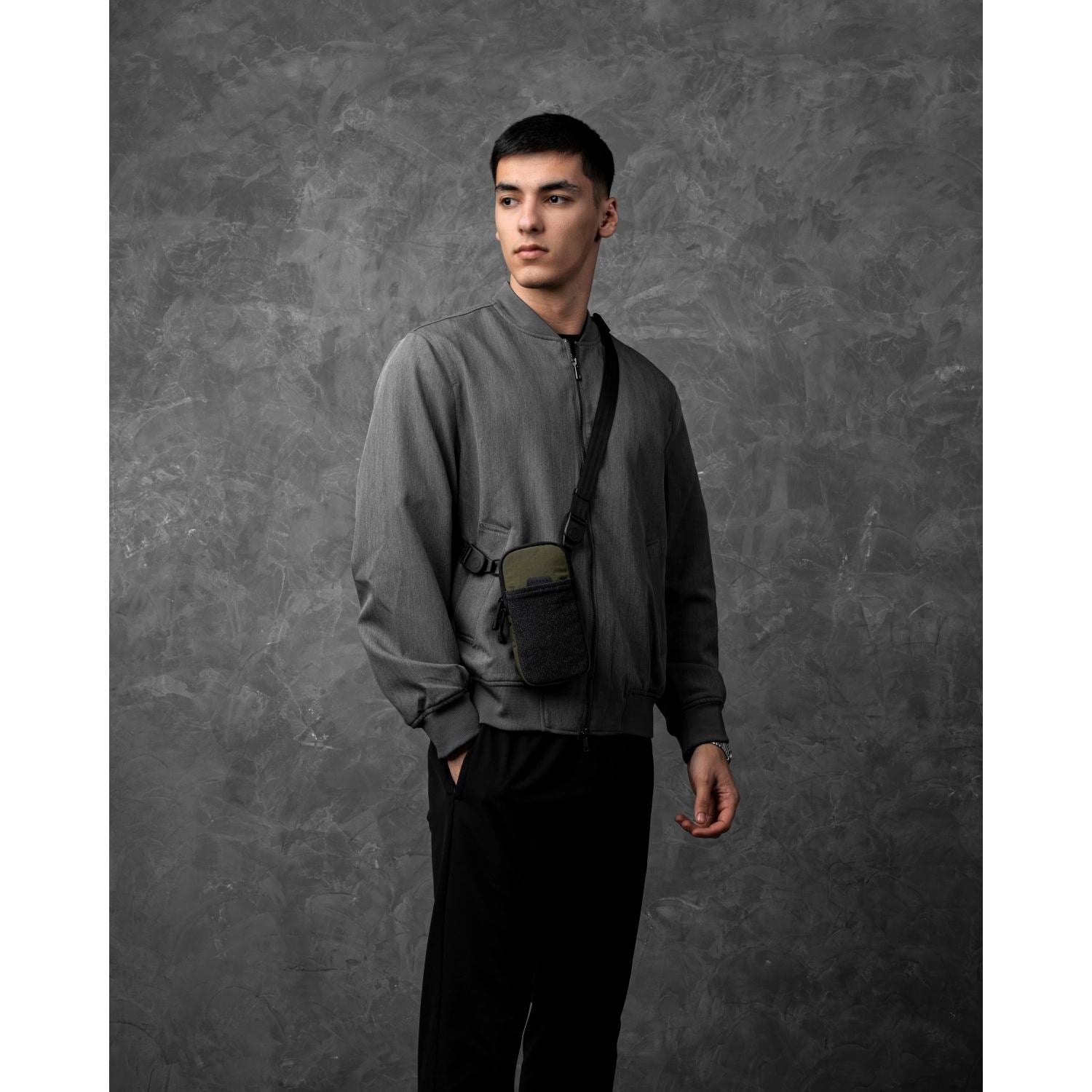 ALPAKA Modular Shoulder Pocket Slim Nylon Washed