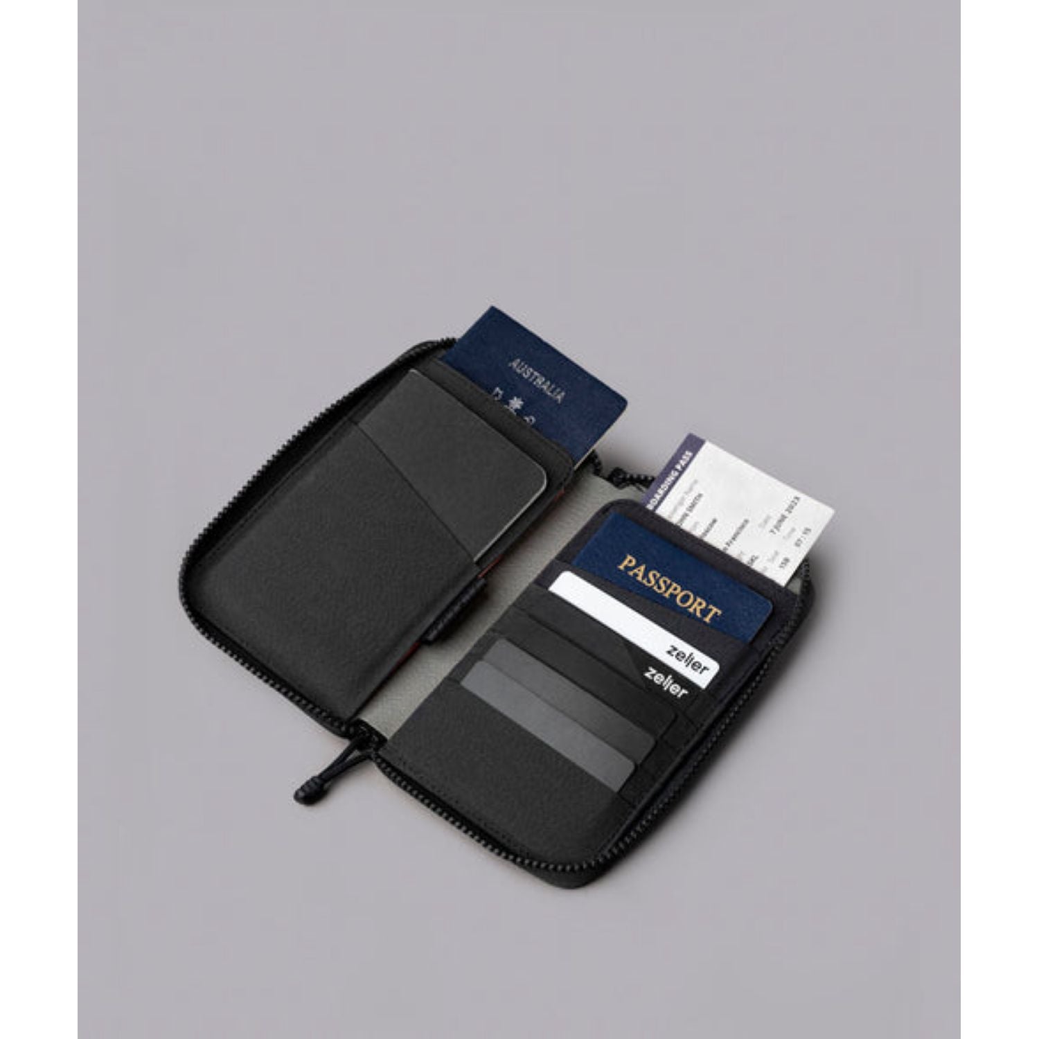 ALPAKA Zip Passport Wallet