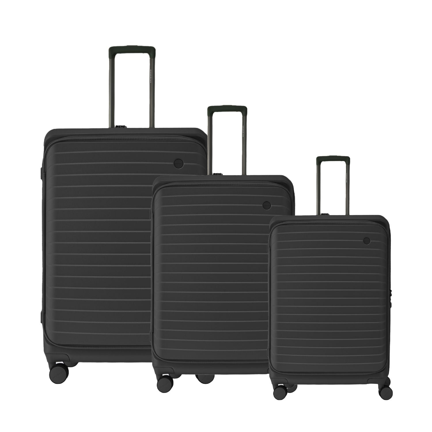 CROSSING INVI 25" Medium Expandable Luggage With Front & Middle Access