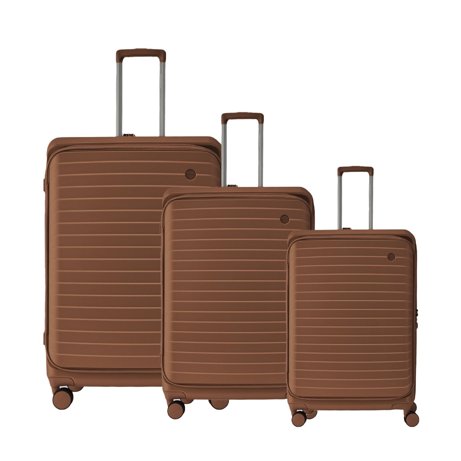 CROSSING INVI 25" Medium Expandable Luggage With Front & Middle Access