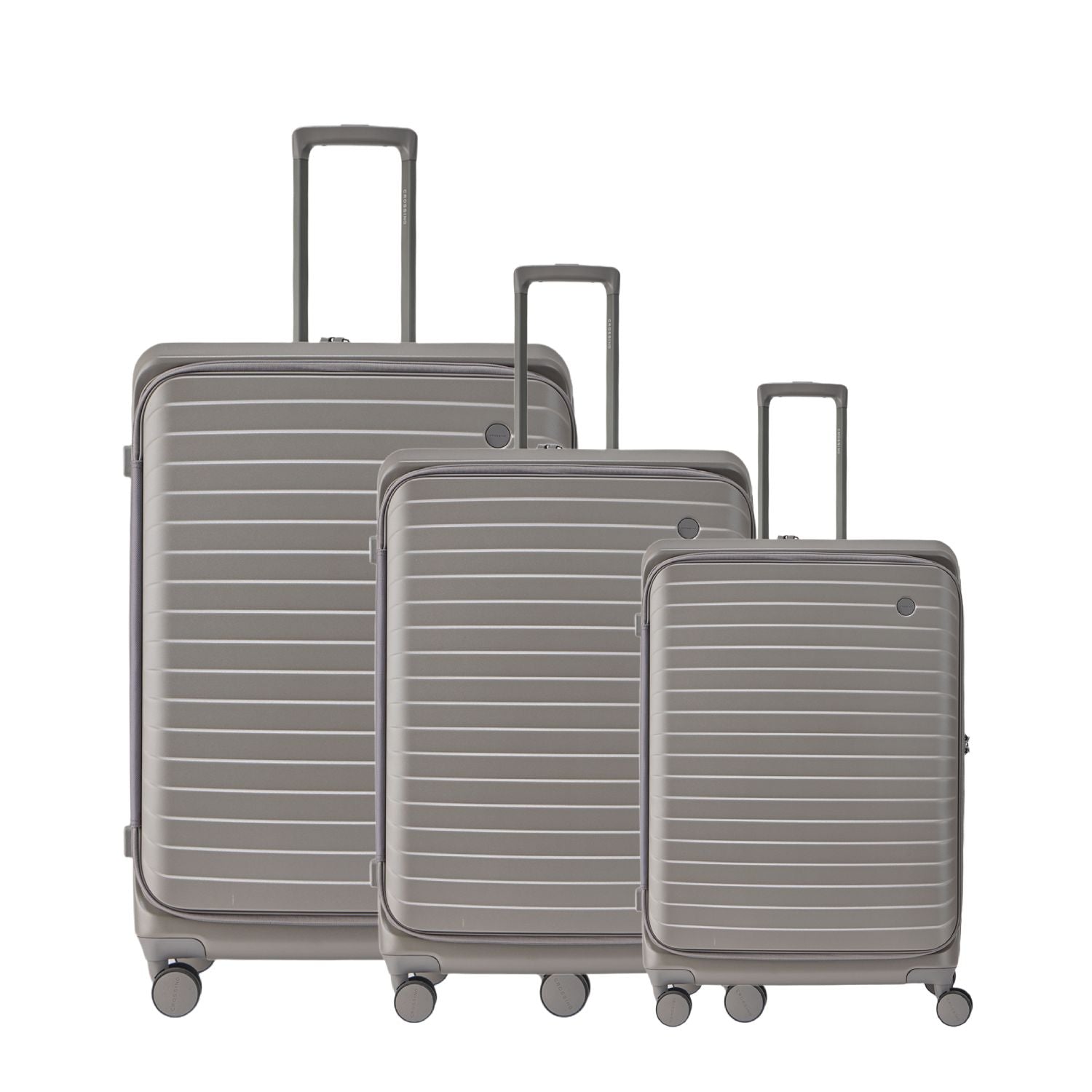 CROSSING INVI 25" Medium Expandable Luggage With Front & Middle Access