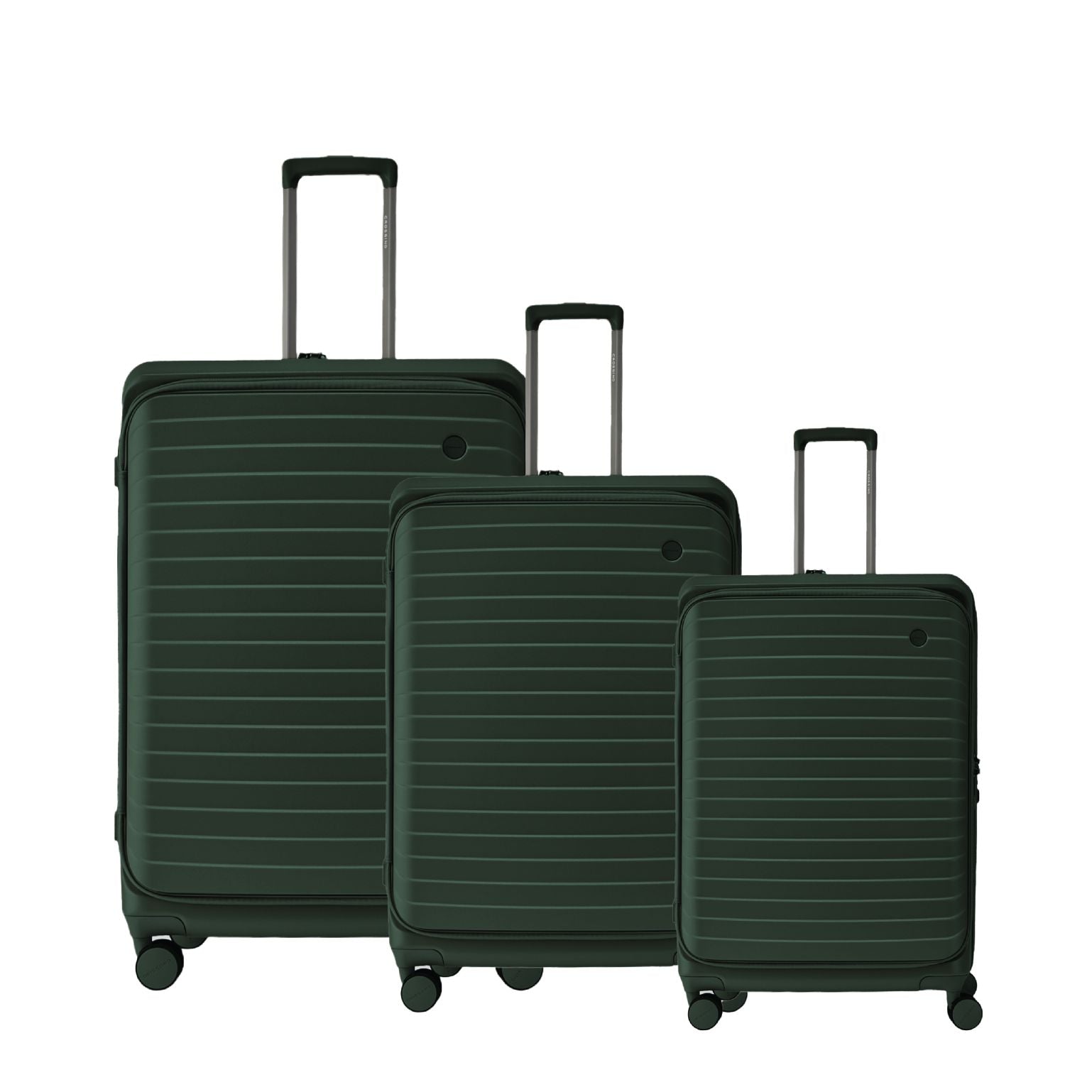 CROSSING INVI 25" Medium Expandable Luggage With Front & Middle Access