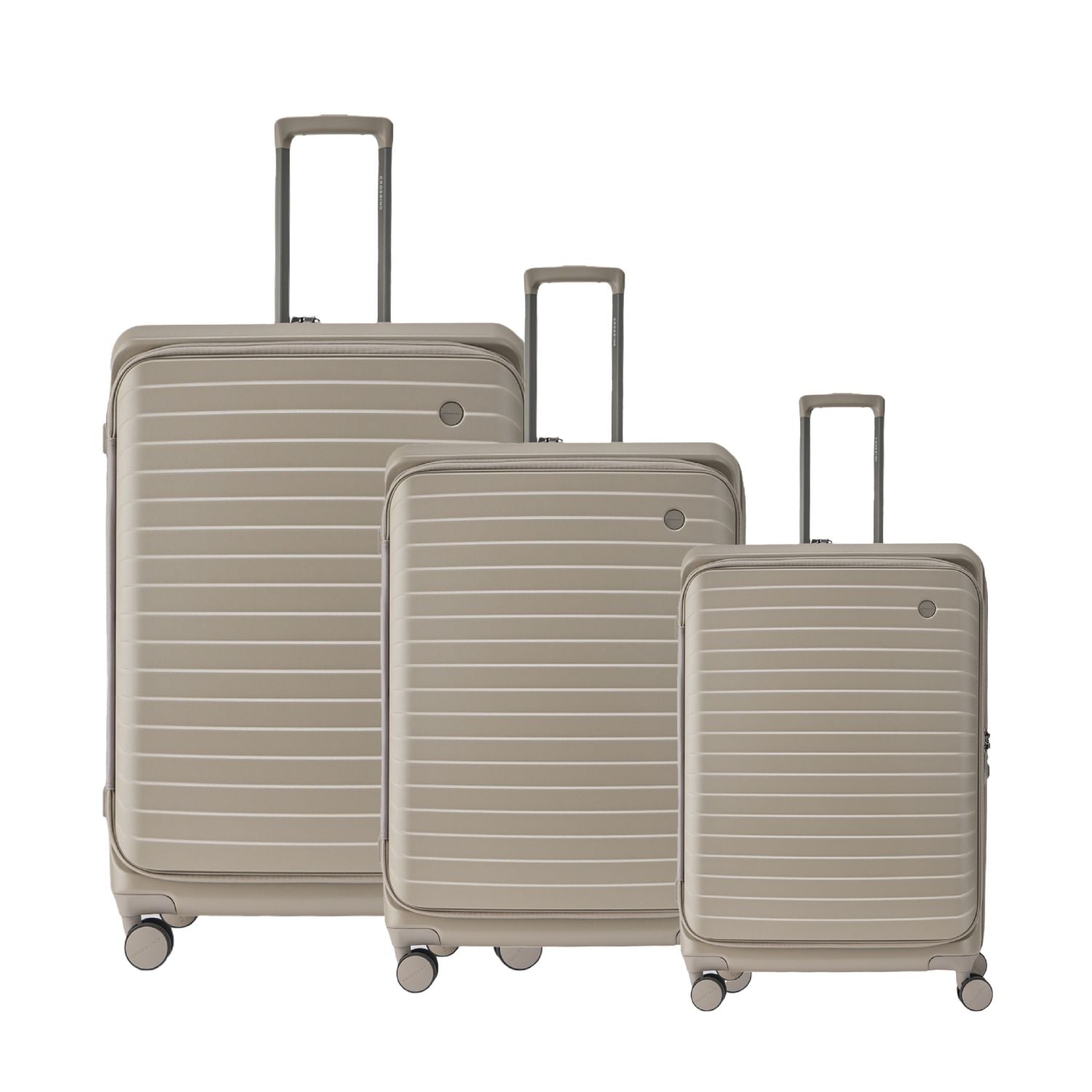 CROSSING INVI 25" Medium Expandable Luggage With Front & Middle Access