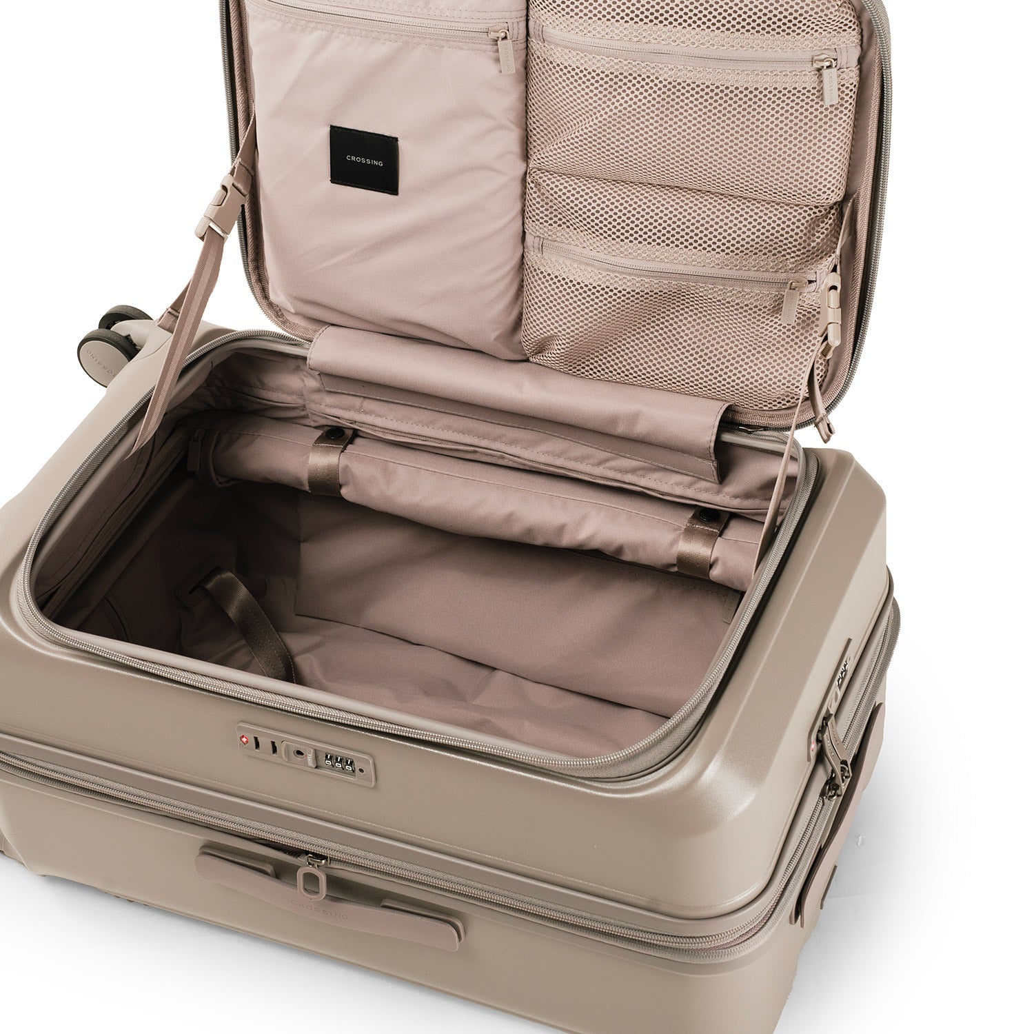 CROSSING INVI TRUNK 26" Medium Expandable Luggage With Front & Middle Access