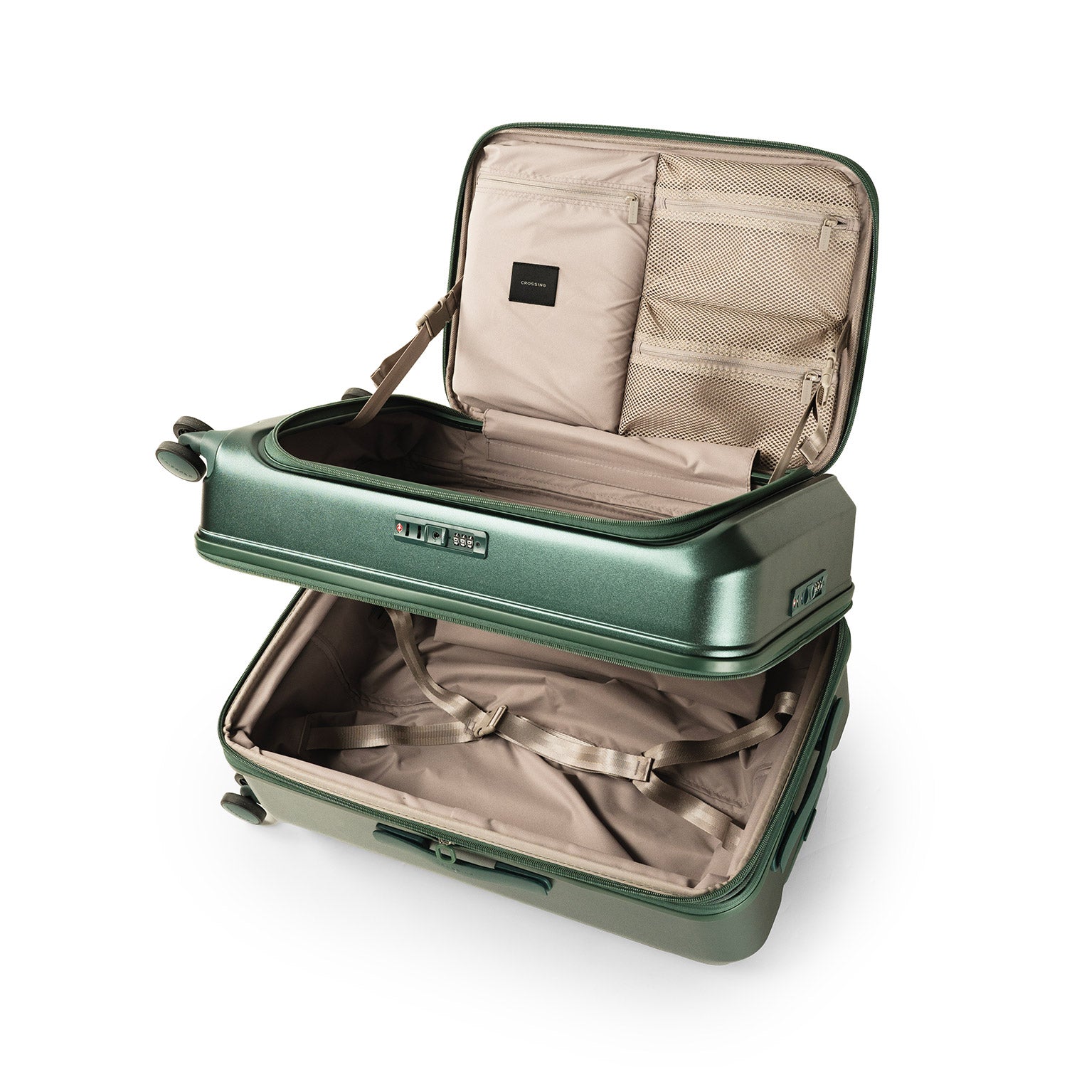 CROSSING INVI TRUNK 26" Medium Expandable Luggage With Front & Middle Access
