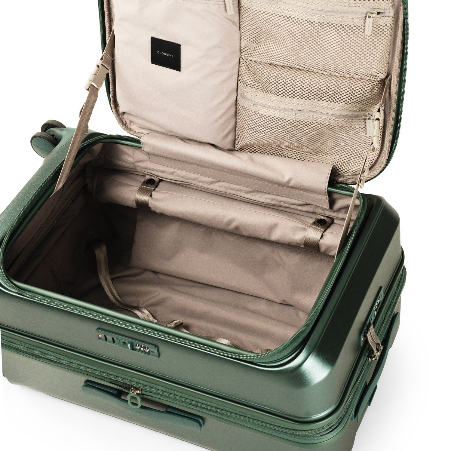 CROSSING INVI TRUNK 26" Medium Expandable Luggage With Front & Middle Access