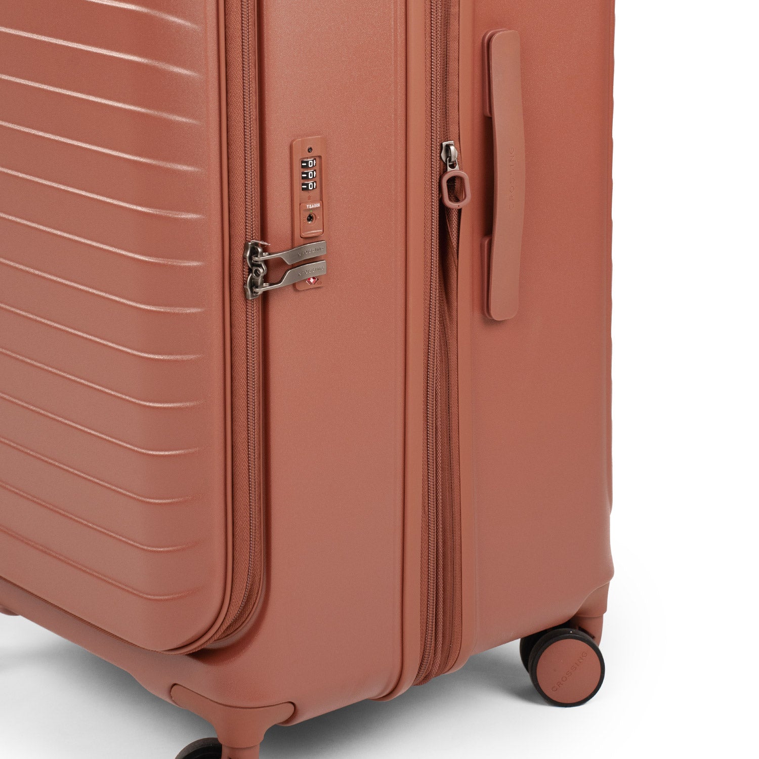 CROSSING INVI TRUNK 30" Large Expandable Luggage With Front & Middle Access