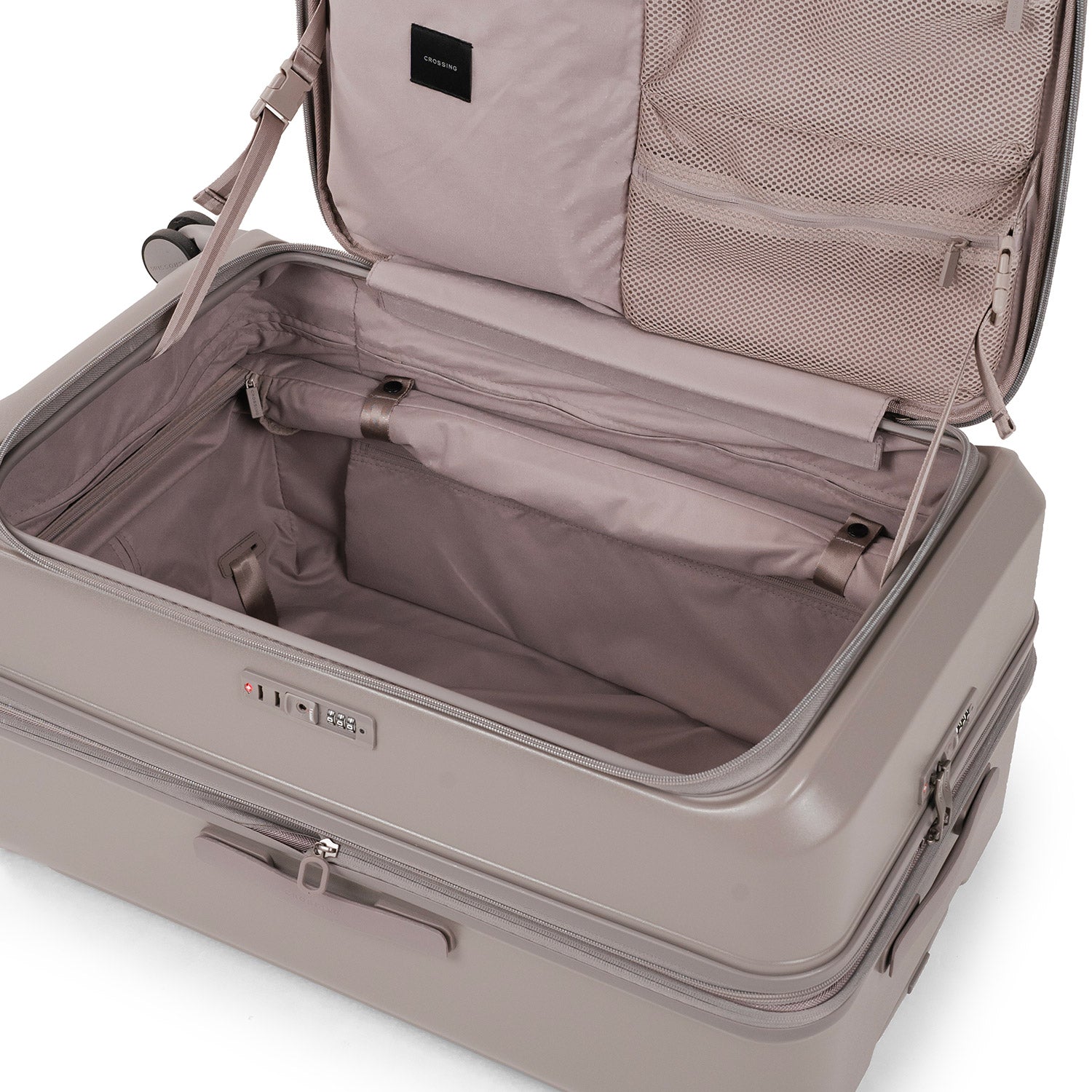 CROSSING INVI TRUNK 30" Large Expandable Luggage With Front & Middle Access