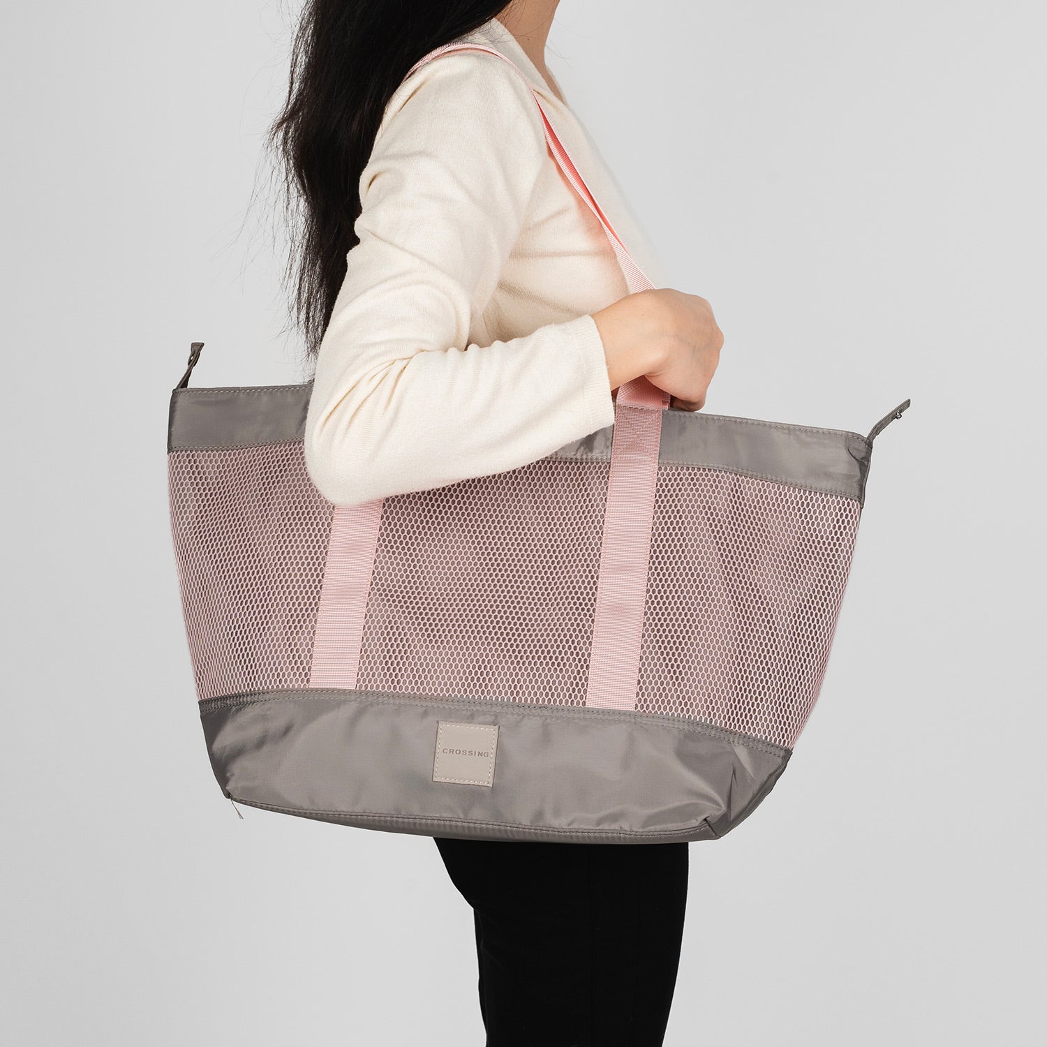 Crossing Meg Dual Carry Mesh Tote Bag