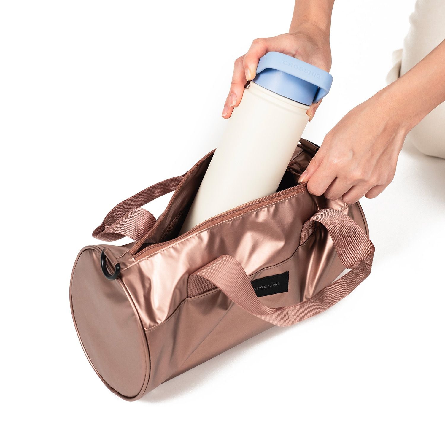 Crossing Metallic Small Weekender