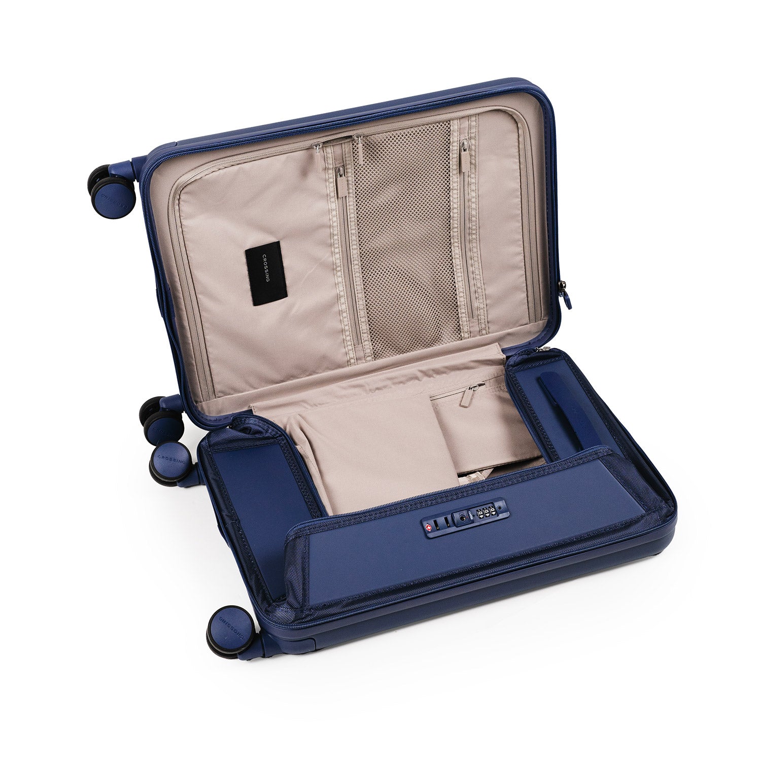 Crossing Ori Collapsible Polycarbonate Carry On 20" Luggage