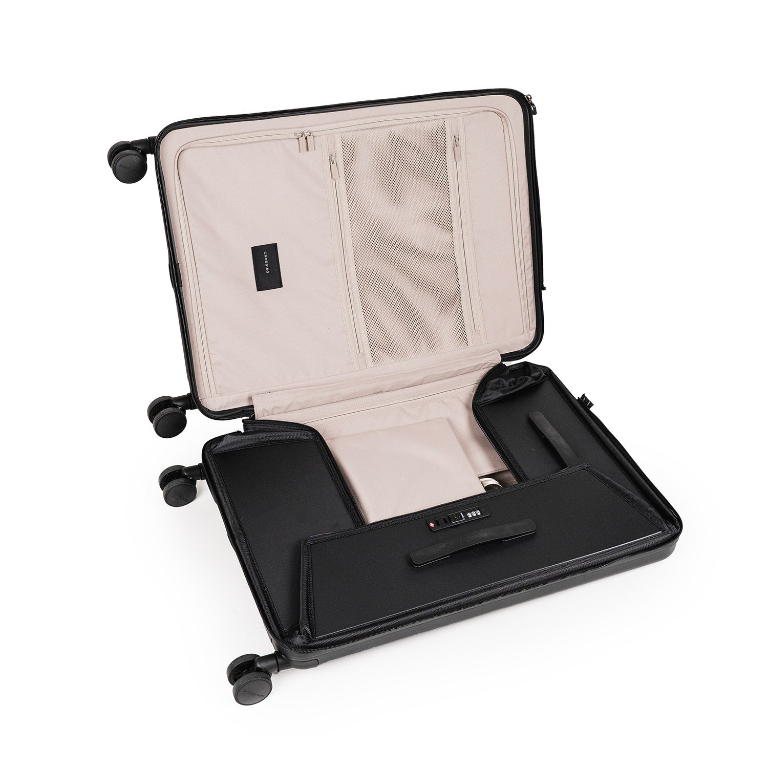 Crossing Ori Collapsible Polycarbonate Medium 26" Luggage