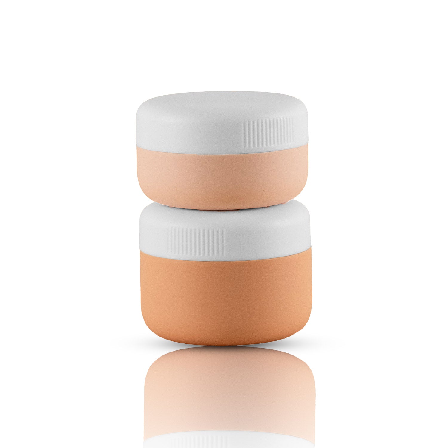 Crossing Silicone Leak Proof TSA Approved Travel Size Cream Jar 30/40 ml (2 Pack)