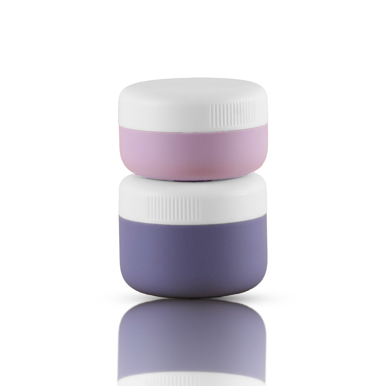 Crossing Silicone Leak Proof TSA Approved Travel Size Cream Jar 30/40 ml (2 Pack)