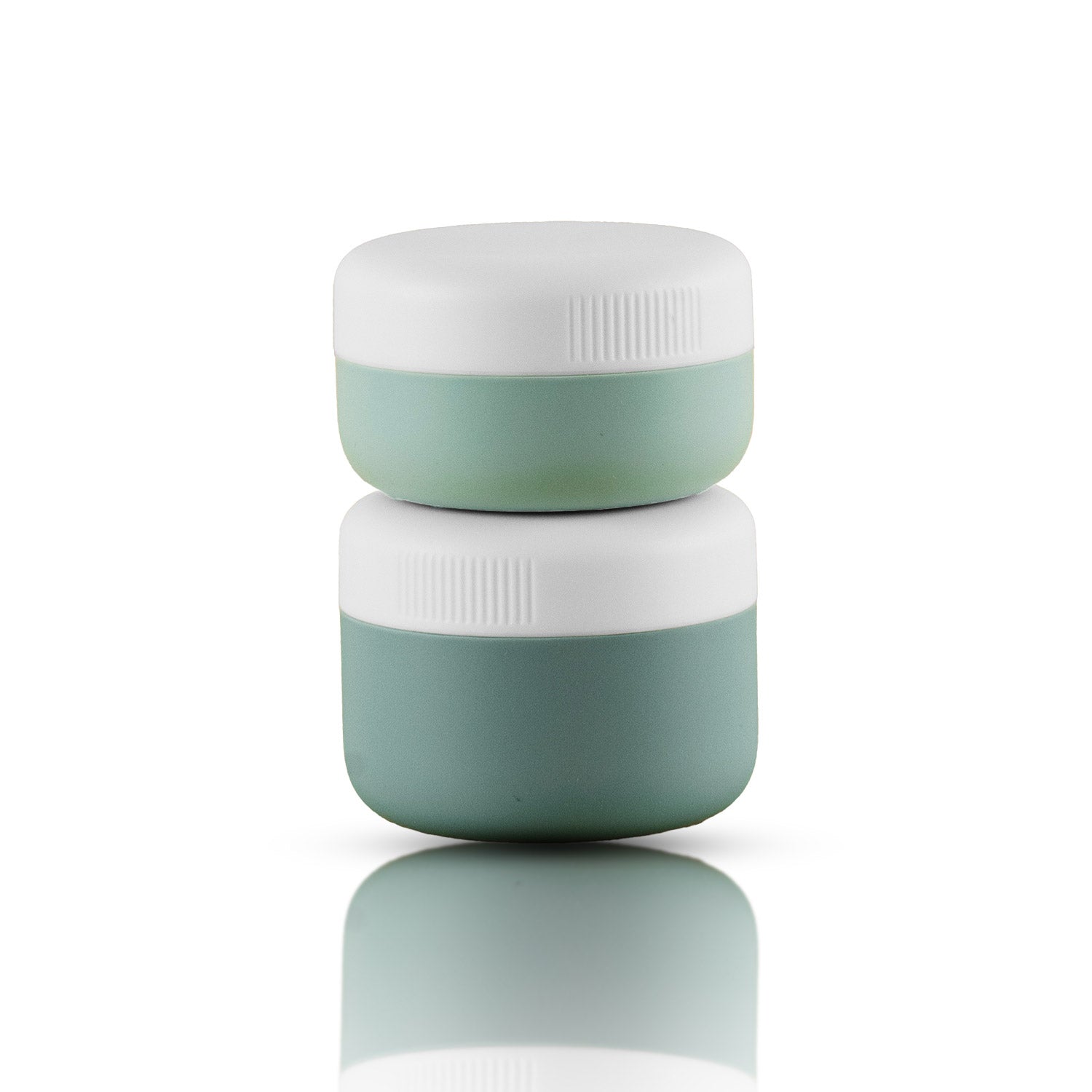 Crossing Silicone Leak Proof TSA Approved Travel Size Cream Jar 30/40 ml (2 Pack)