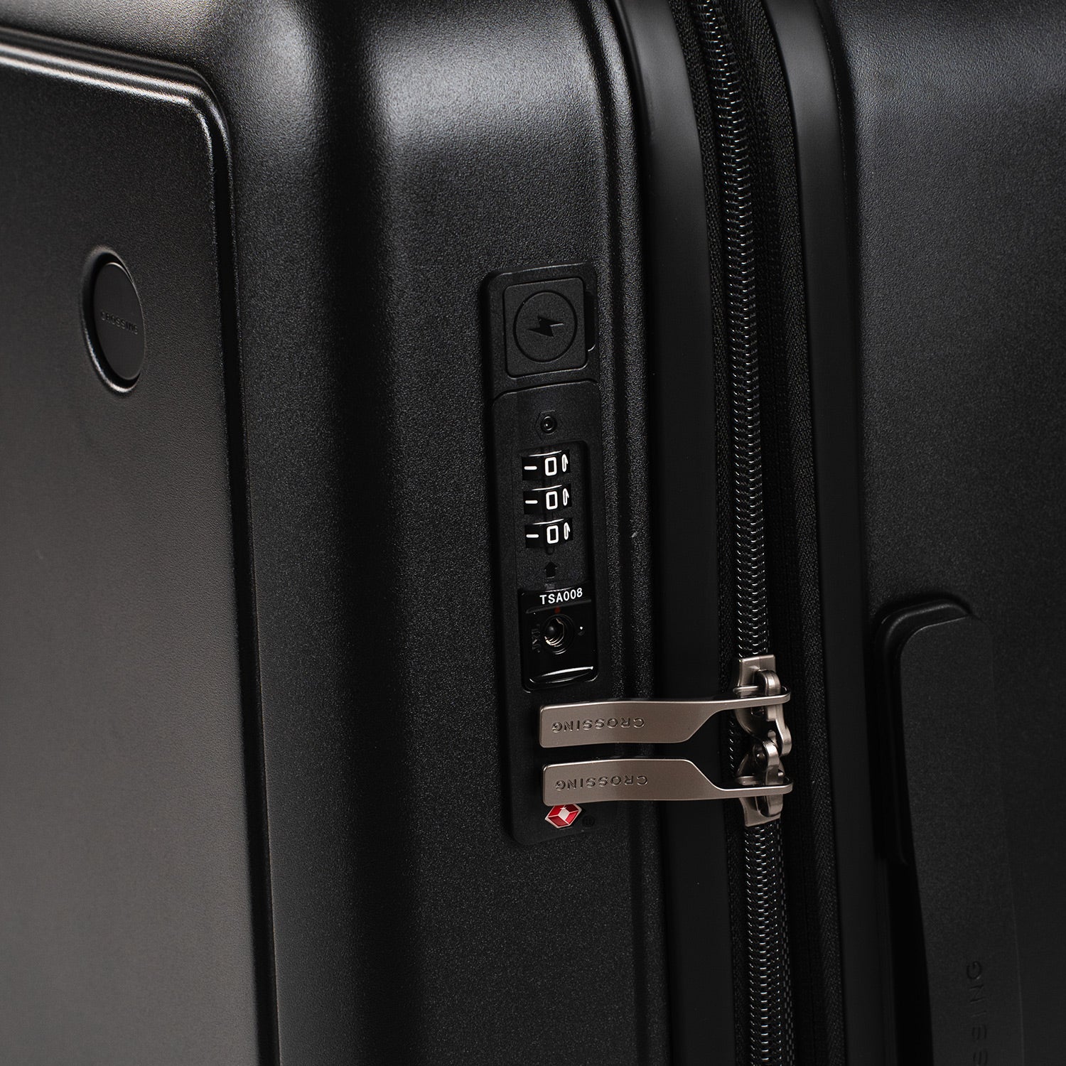 Crossing Stel Polycarbonate Carry On 20" Luggage