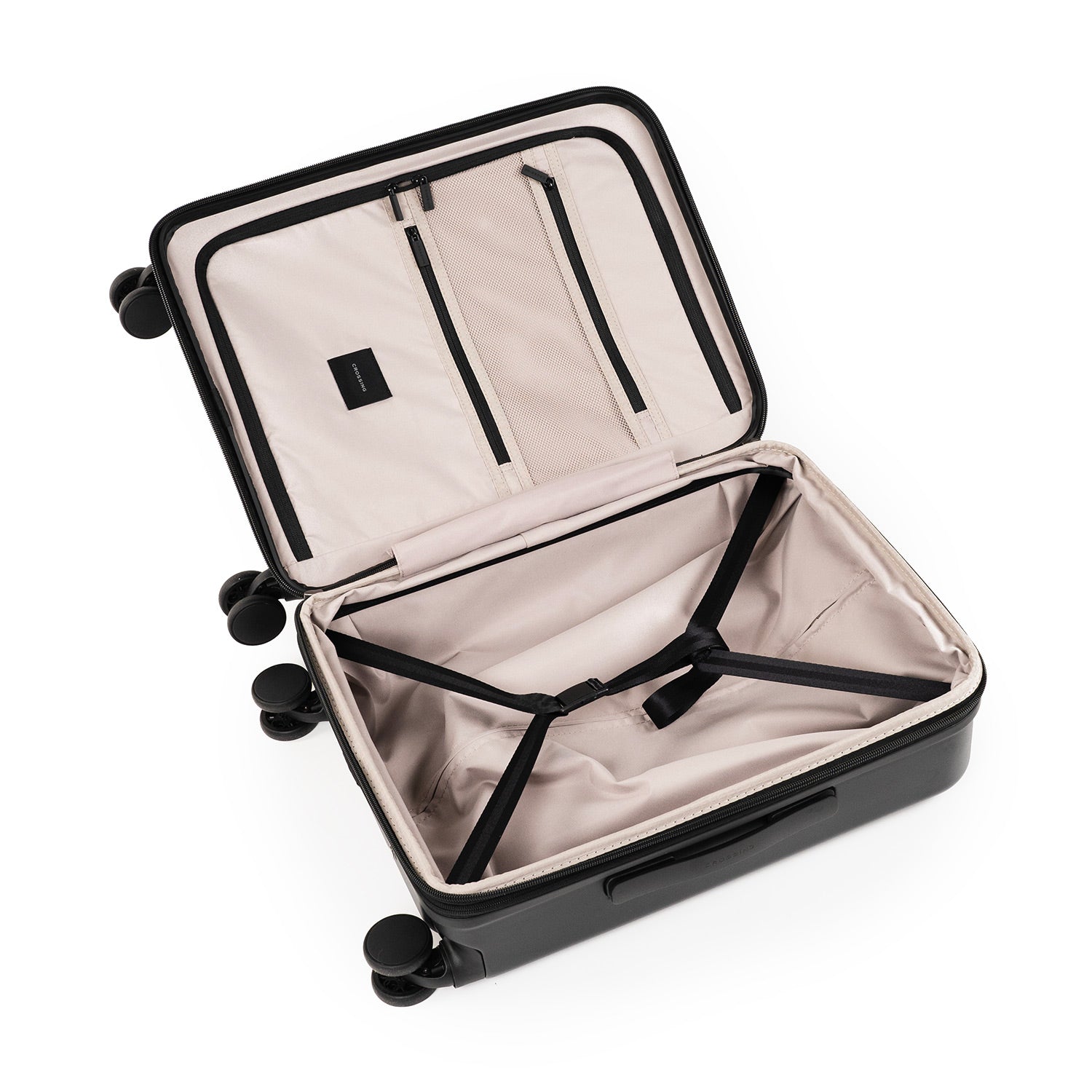 Crossing Stel Polycarbonate Carry On 20" Luggage