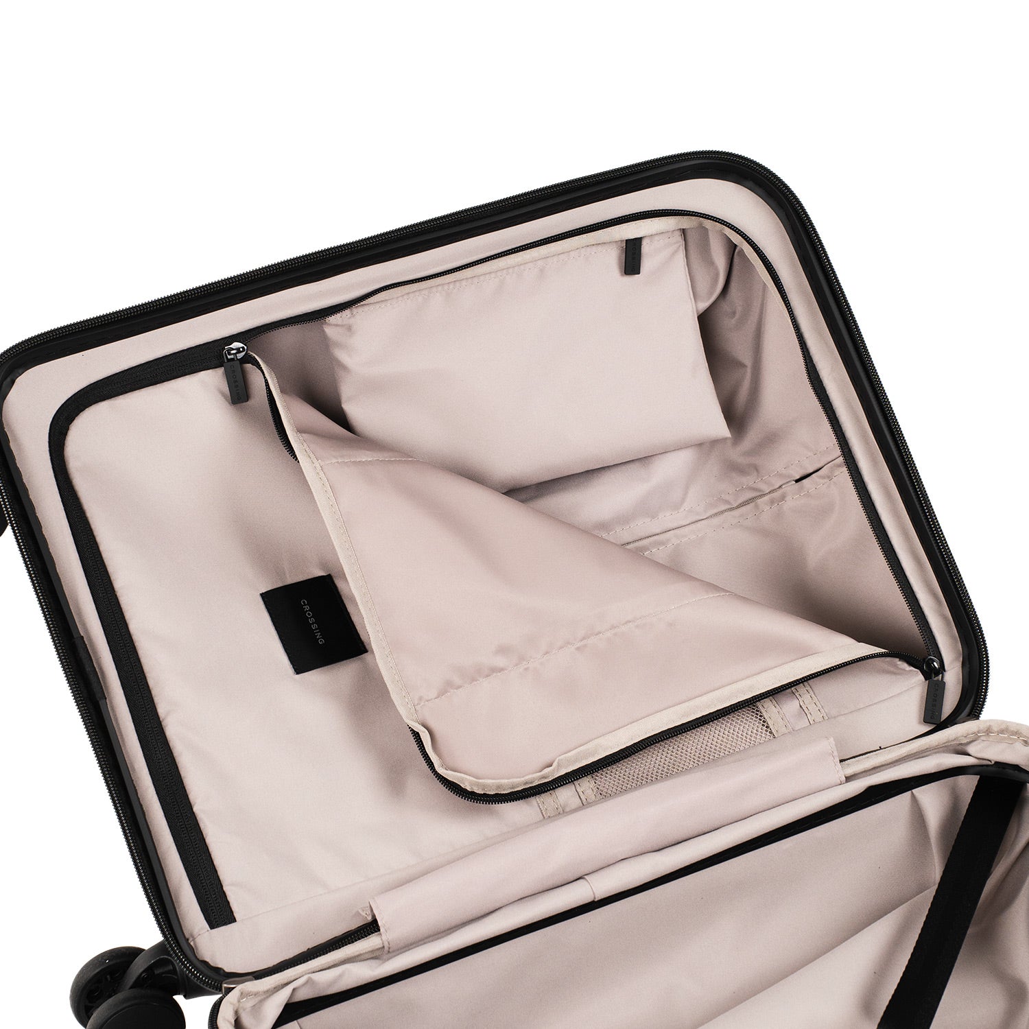 Crossing Stel Polycarbonate Carry On 20" Luggage
