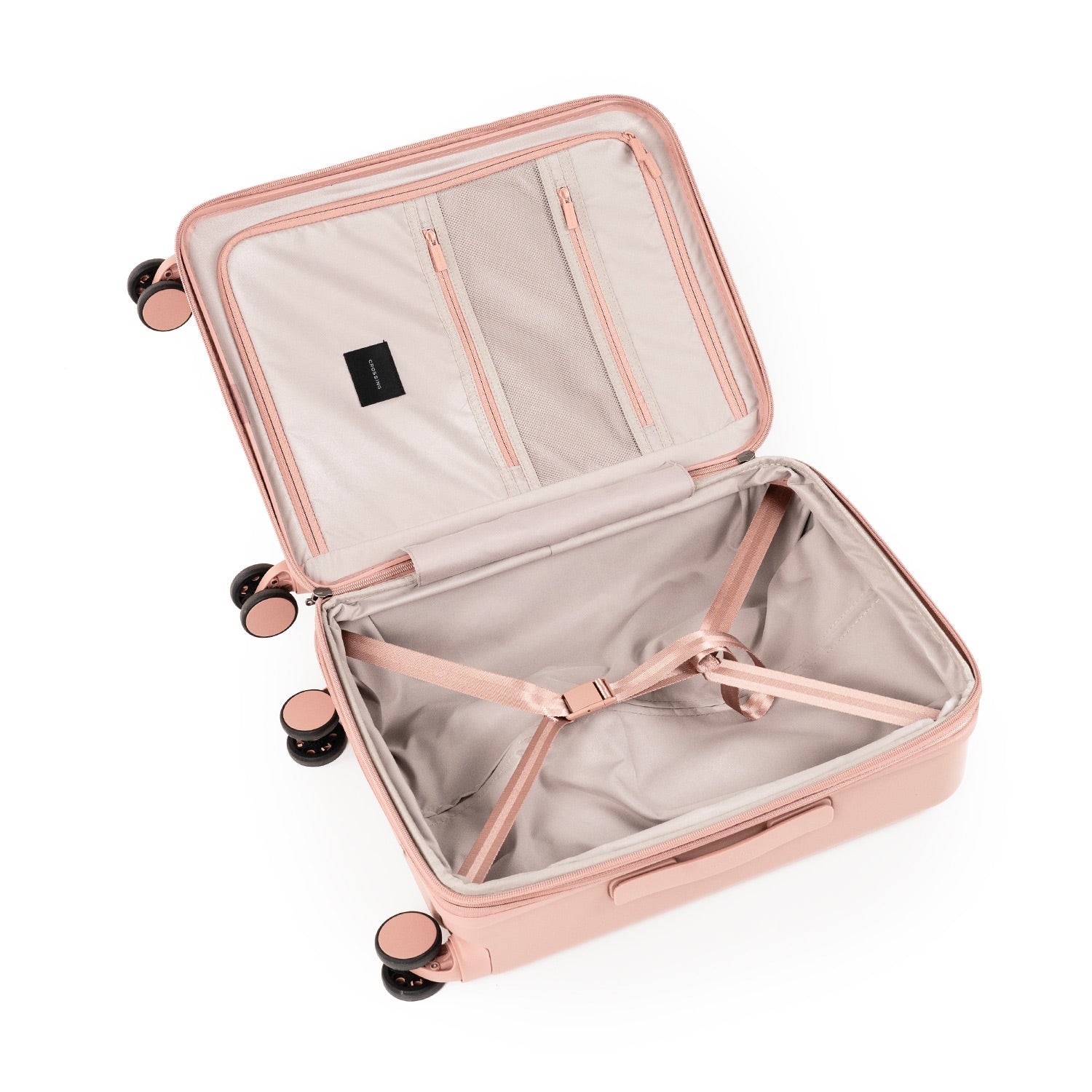 Crossing Stel Polycarbonate Carry On 20" Luggage