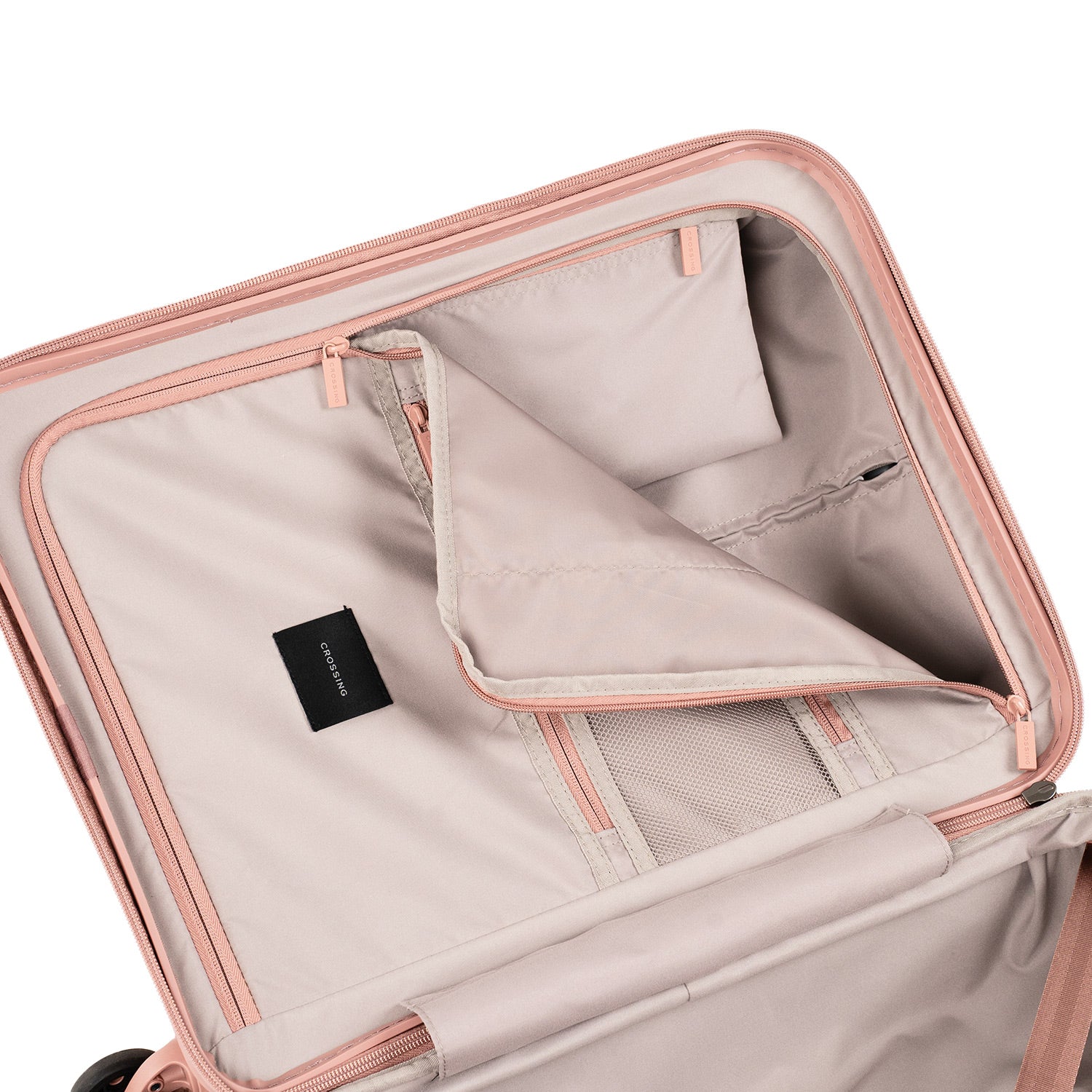 Crossing Stel Polycarbonate Carry On 20" Luggage
